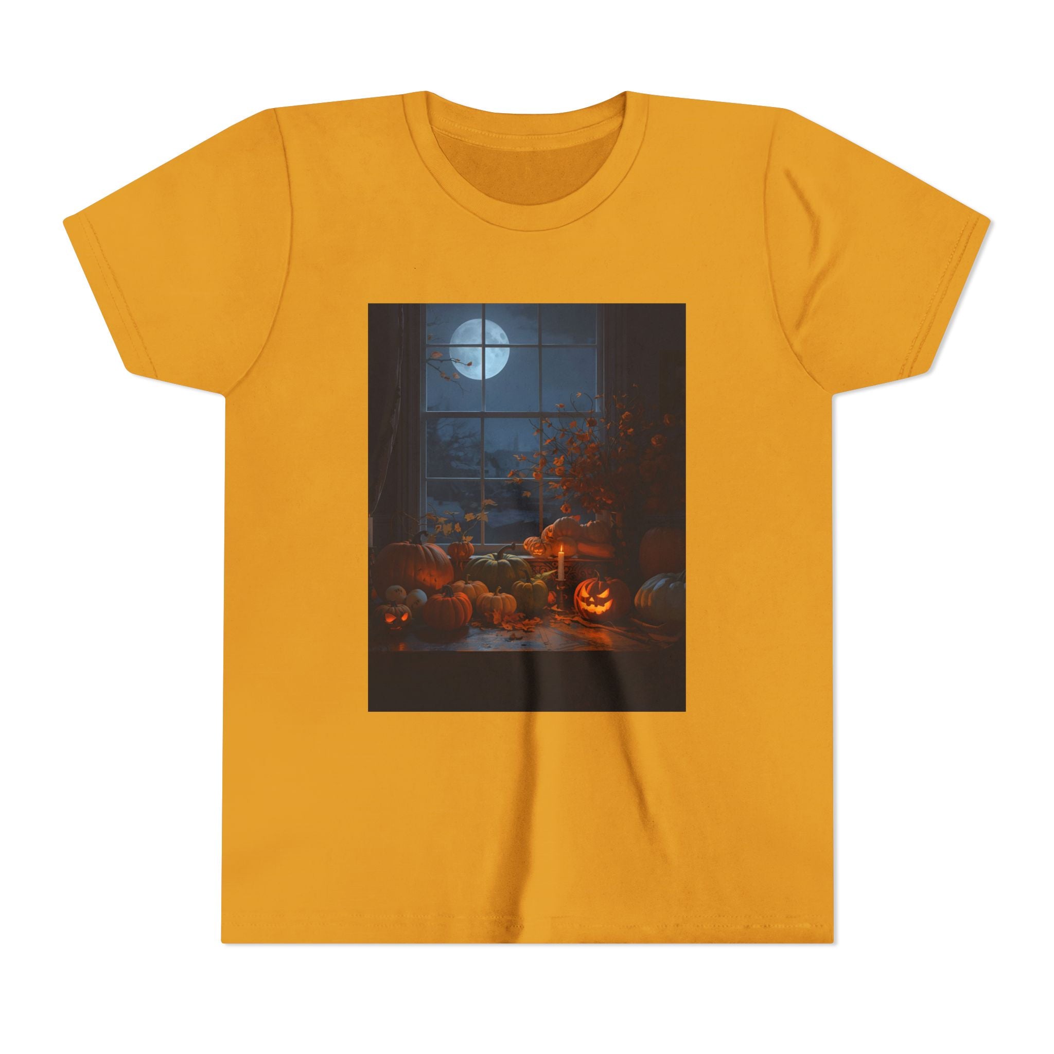 Halloween Pumpkin Youth Short Sleeve Tee