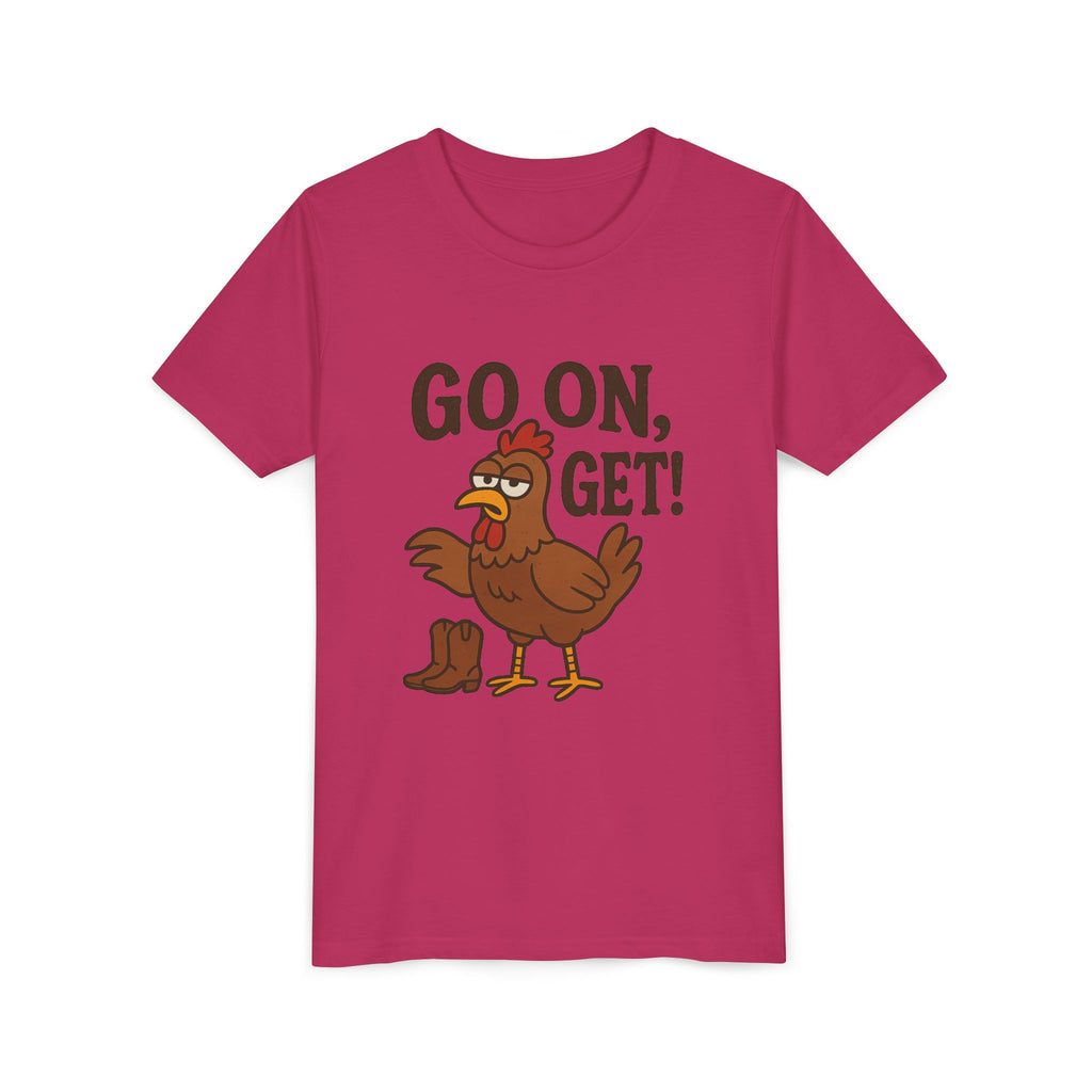 Go On Get Funny Youth Short Sleeve Tee