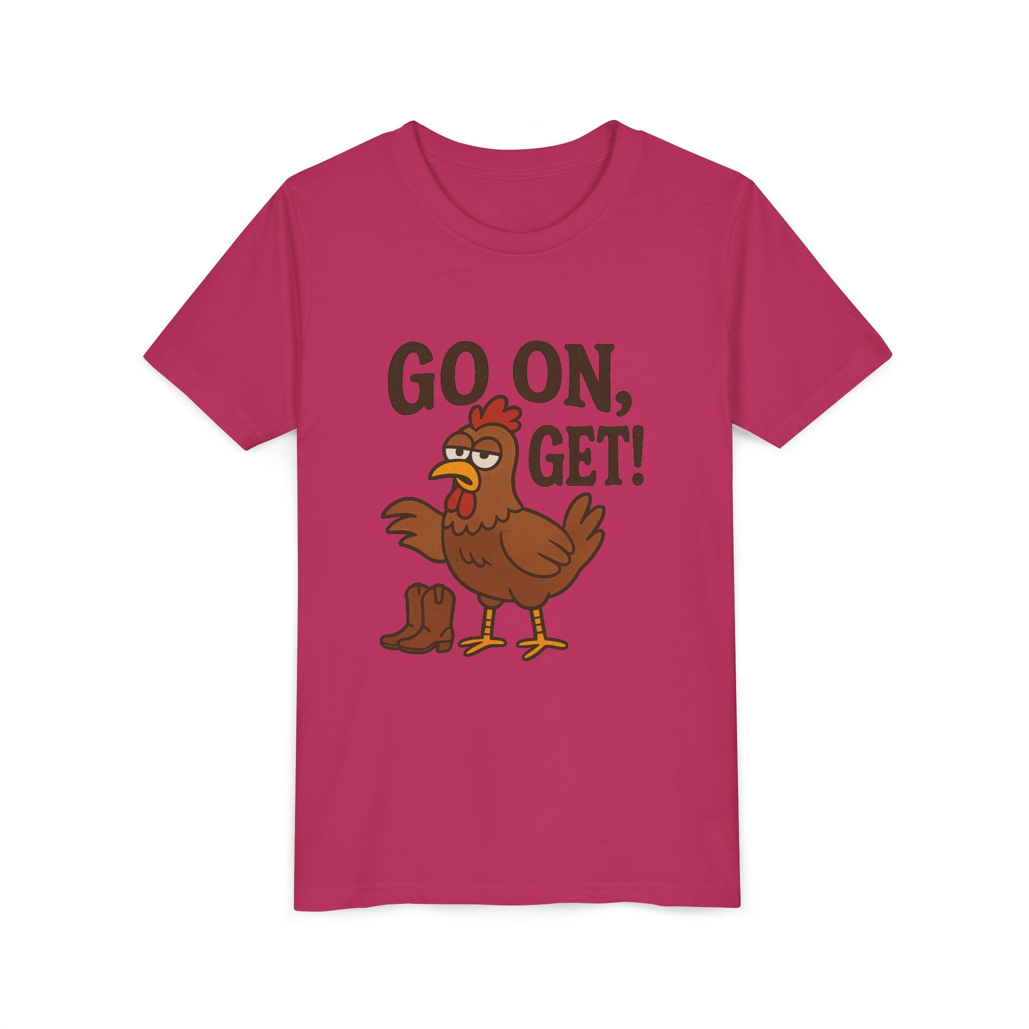Go On Get Funny Youth Short Sleeve Tee