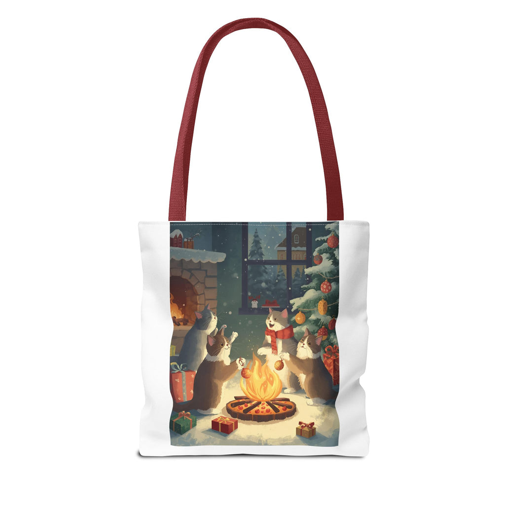 Cute Cats Christmas Tote Bag (AOP)