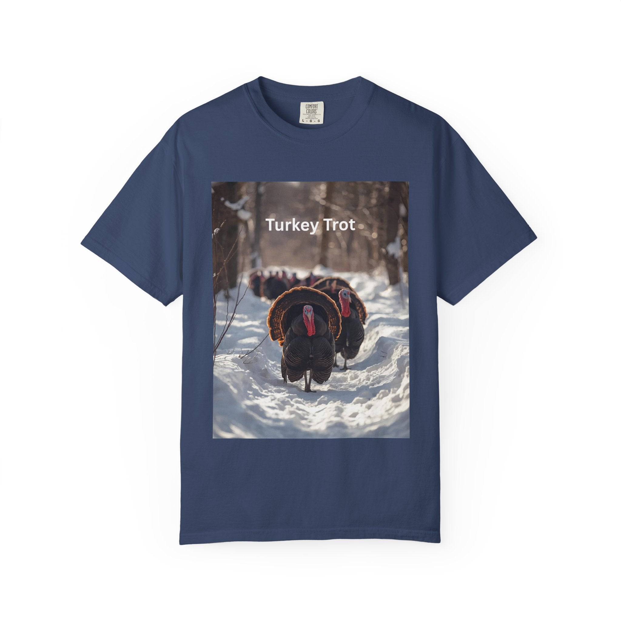 Turkey Trot Unisex T-Shirt, Casual Tee, Thanksgiving Apparel, Outdoor Fun Shirt, Festival Wear, Holiday Gift Idea