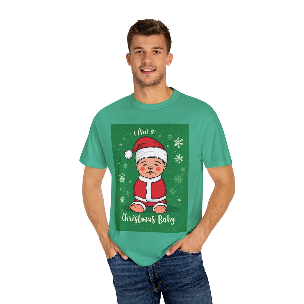 Christmas Baby T-Shirt, Cute Holiday Tee, Unisex Christmas Apparel, Baby's First Christmas, Family Matching Shirt