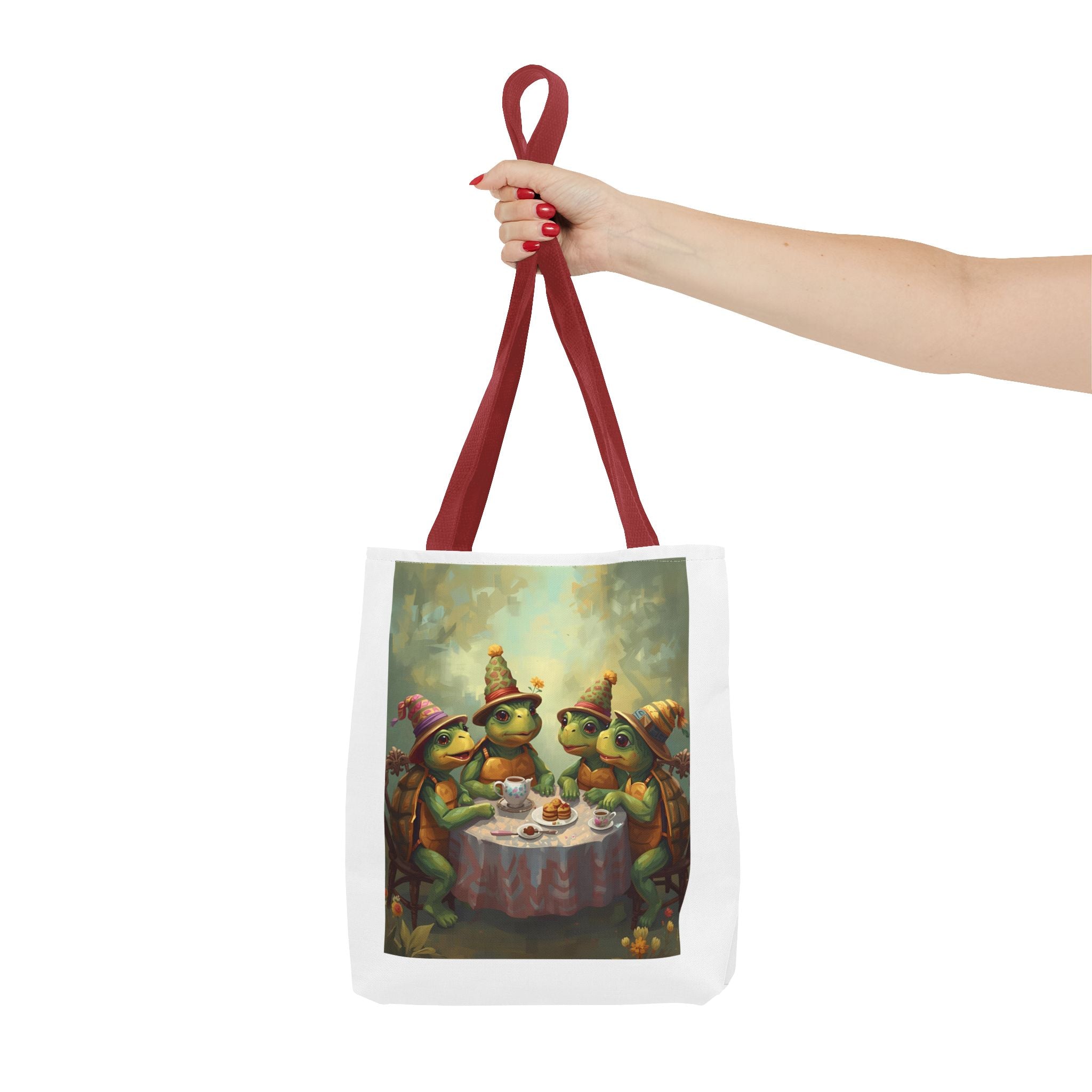 Cute Frogs Tote Bag (AOP)