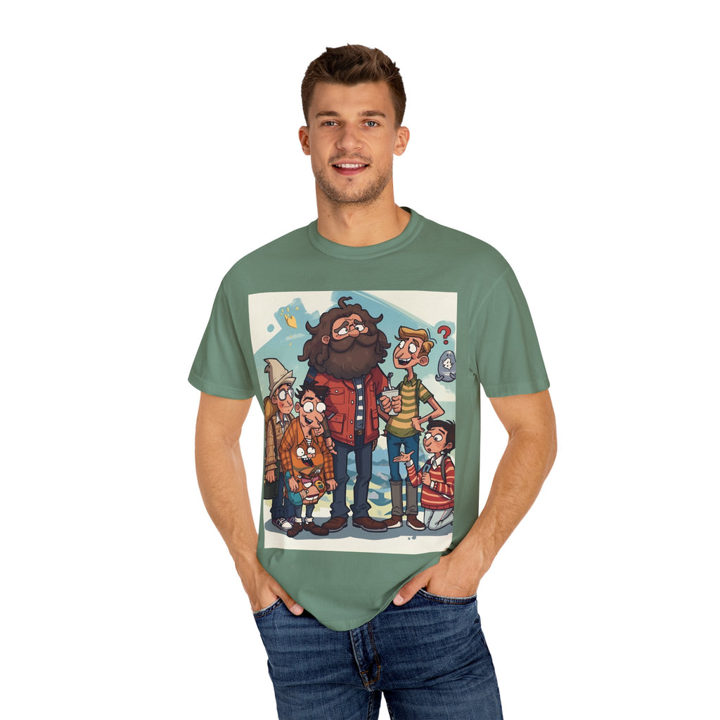 Cozy Family Fun Adventure Graphic Tee, Cool Casual T-shirt for Nature Lovers, Gift for Campers, Unisex Clothing for Fun Explorers