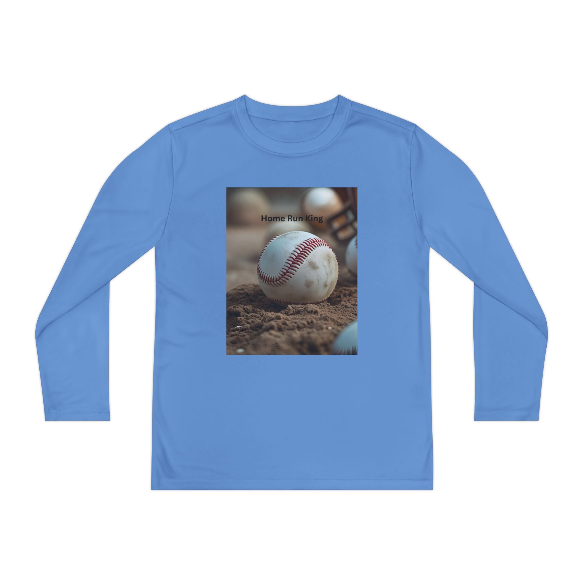 Baseball Youth Long Sleeve Shirt, Kids Sports Tee, Team Fundraiser, Athletic Wear, Birthday Gift, Gifts for Young Players
