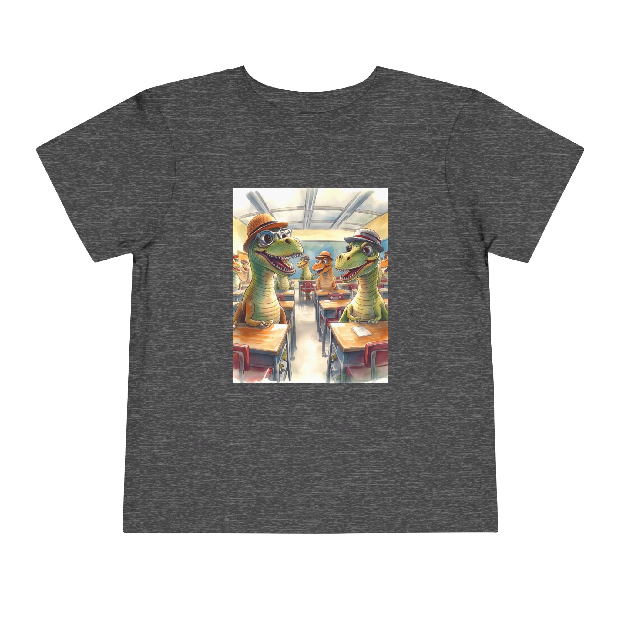 Dinosaur Classroom Toddler Tee - Fun Dino Shirt, Kids T-Shirt, Dinosaur Humor Tee, Cute Short Sleeve Top, Birthday Gift