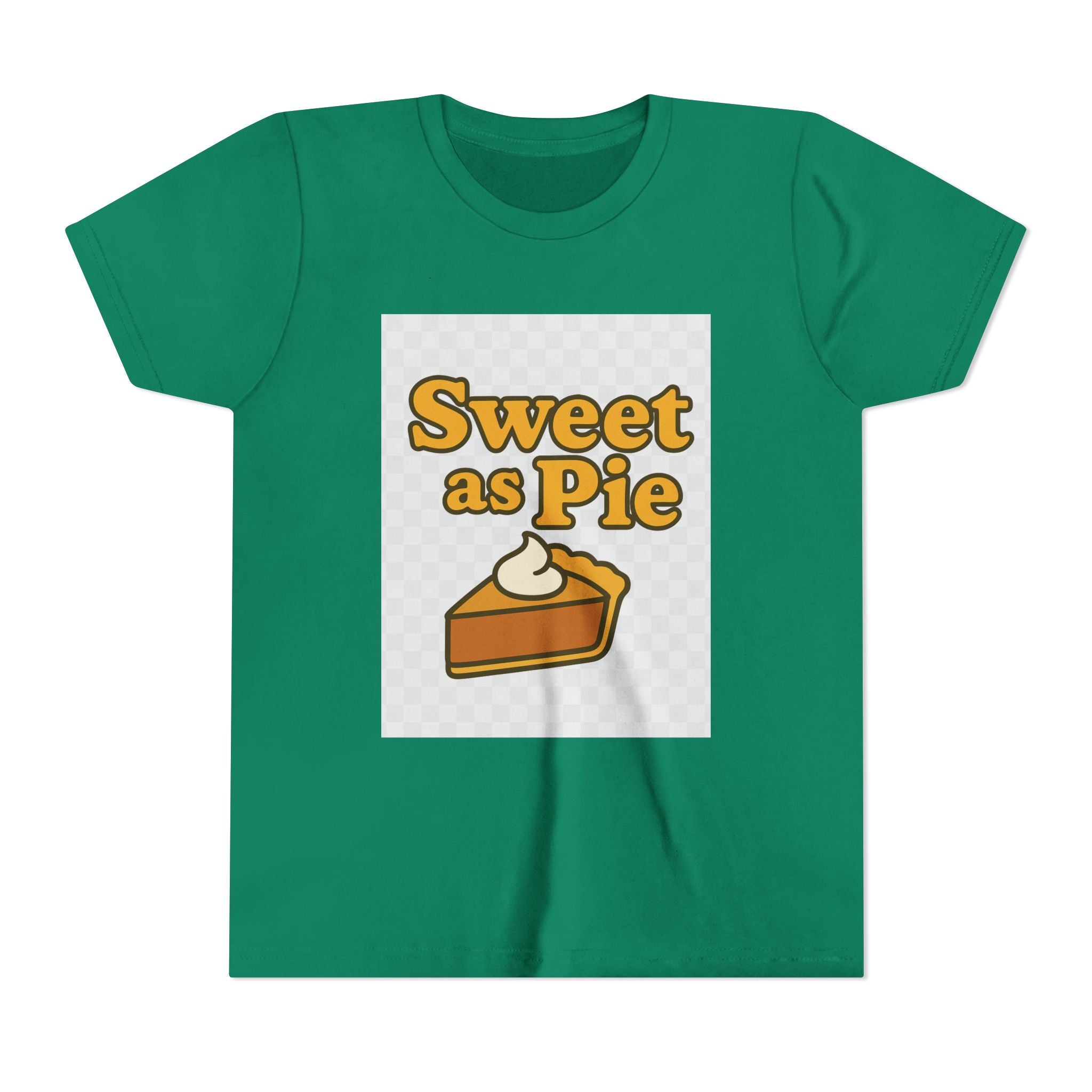 Sweet as Pie Youth Tee - Cute Dessert Graphic T-Shirt for Kids