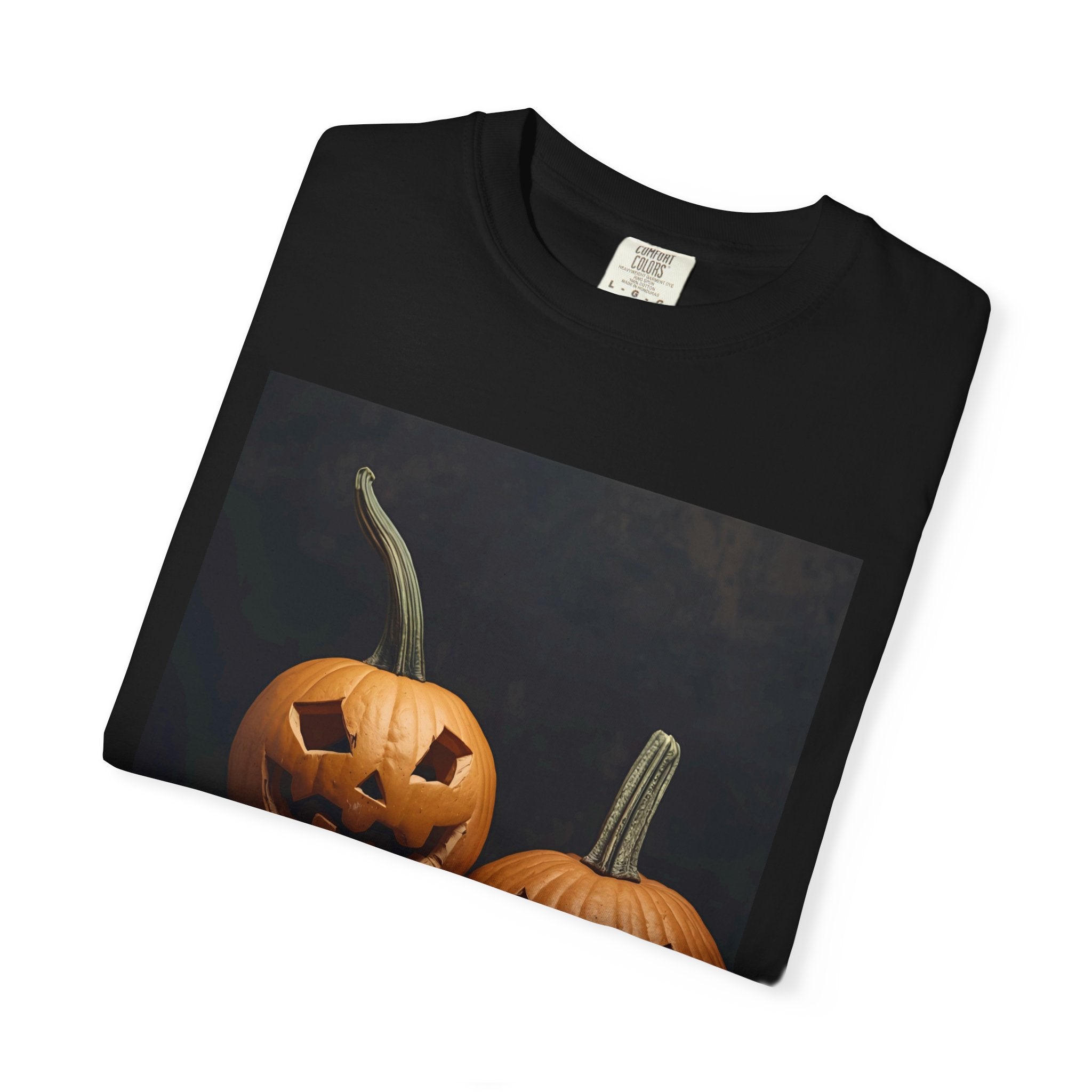 Halloween Pumpkin Graphic Tee, Unisex T-Shirt, Fall Fashion, Cozy Casual Wear, Spooky Season Apparel, Autumn Vibes