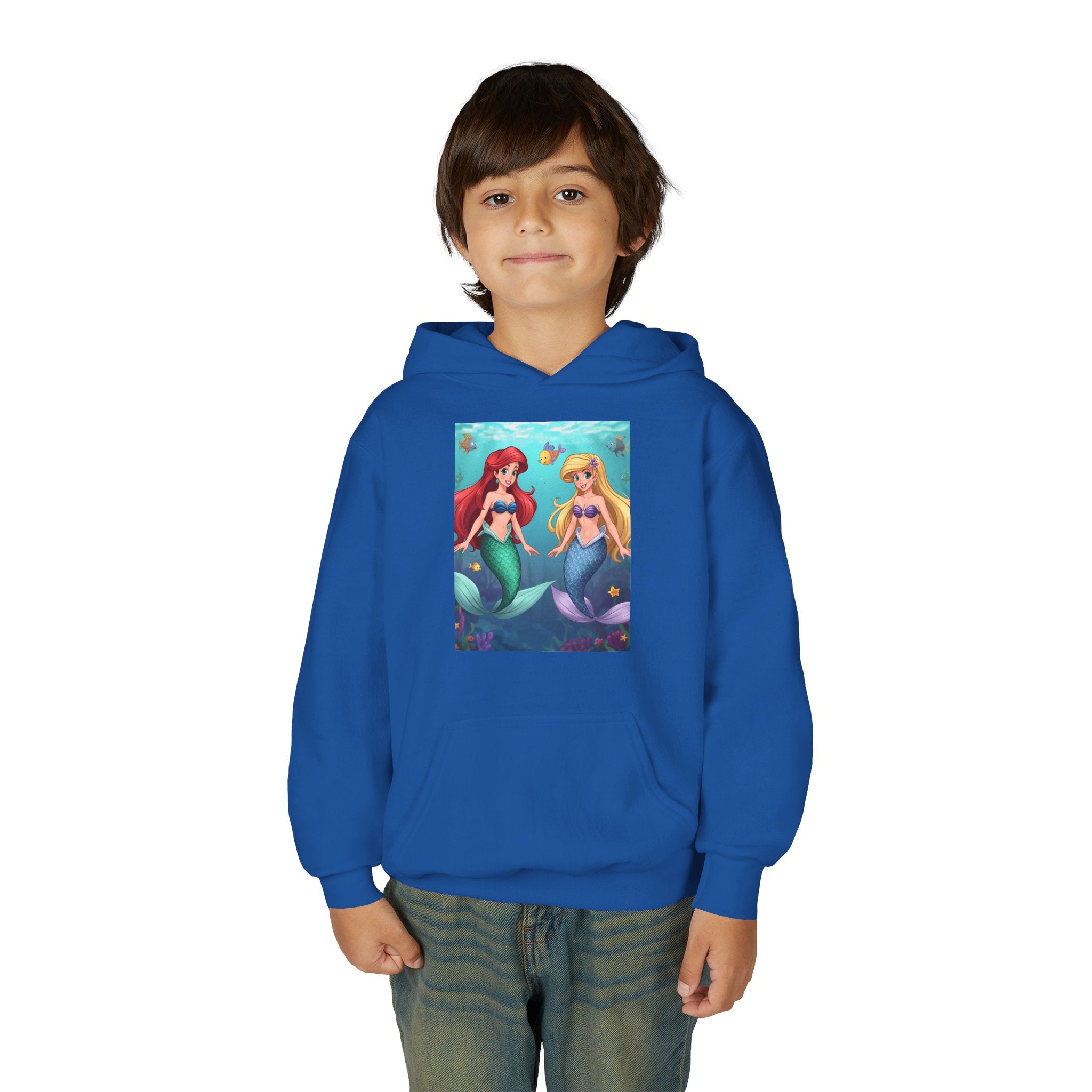 Mermaid Youth Heavy Blend Hooded Sweatshirt