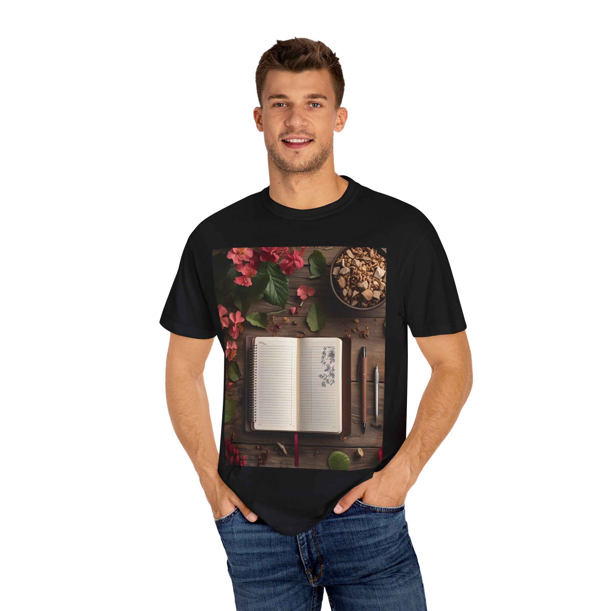 Floral Inspirational T-Shirt with Floral Design | Cozy Everyday Wear, Gift for Nature Lovers, Spring Fashion, Casual Style, Eco-Friendly Apparel