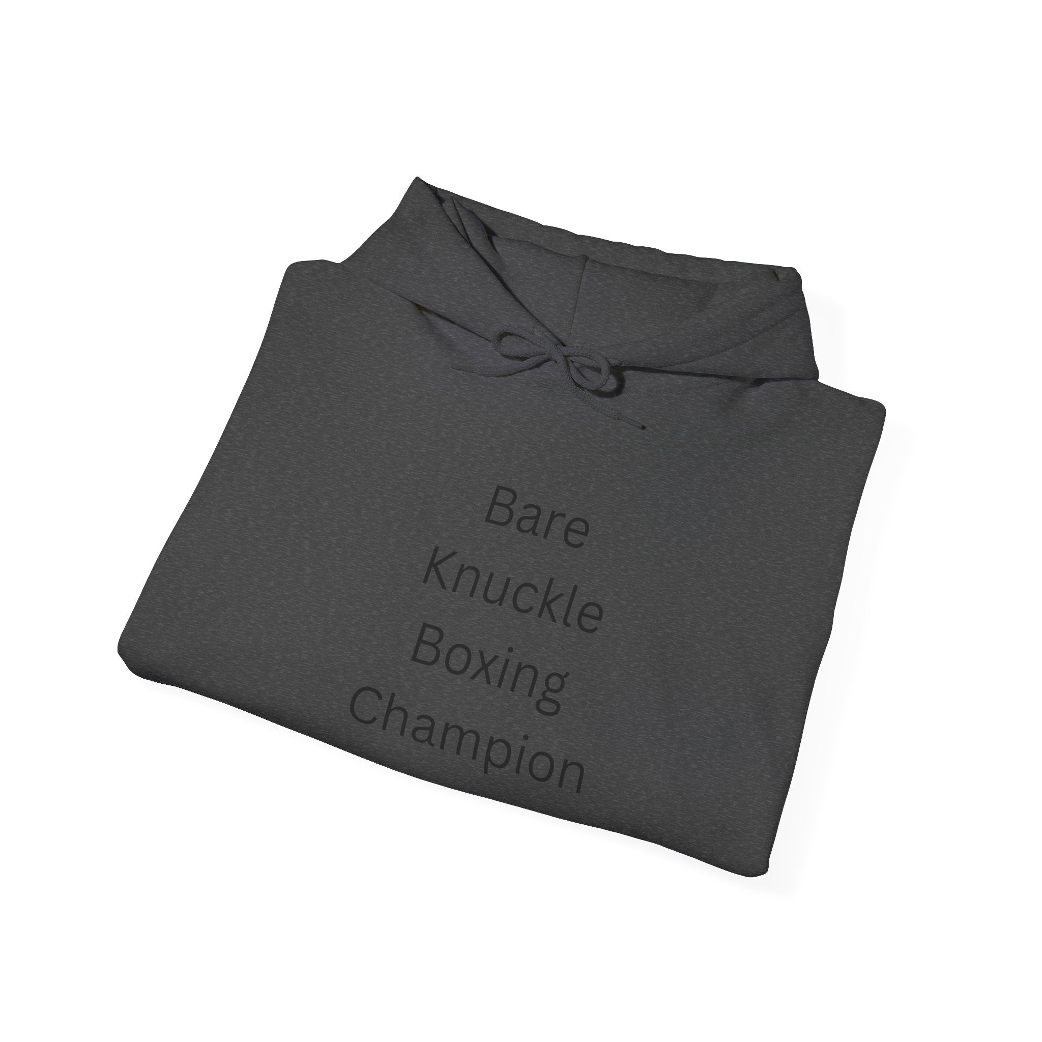 Bare Knuckle Boxing Champion Hoodie | Unisex Sweatshirt, Gift for Boxers, Fitness Apparel, Sportswear, Boxing Champion Merchandise