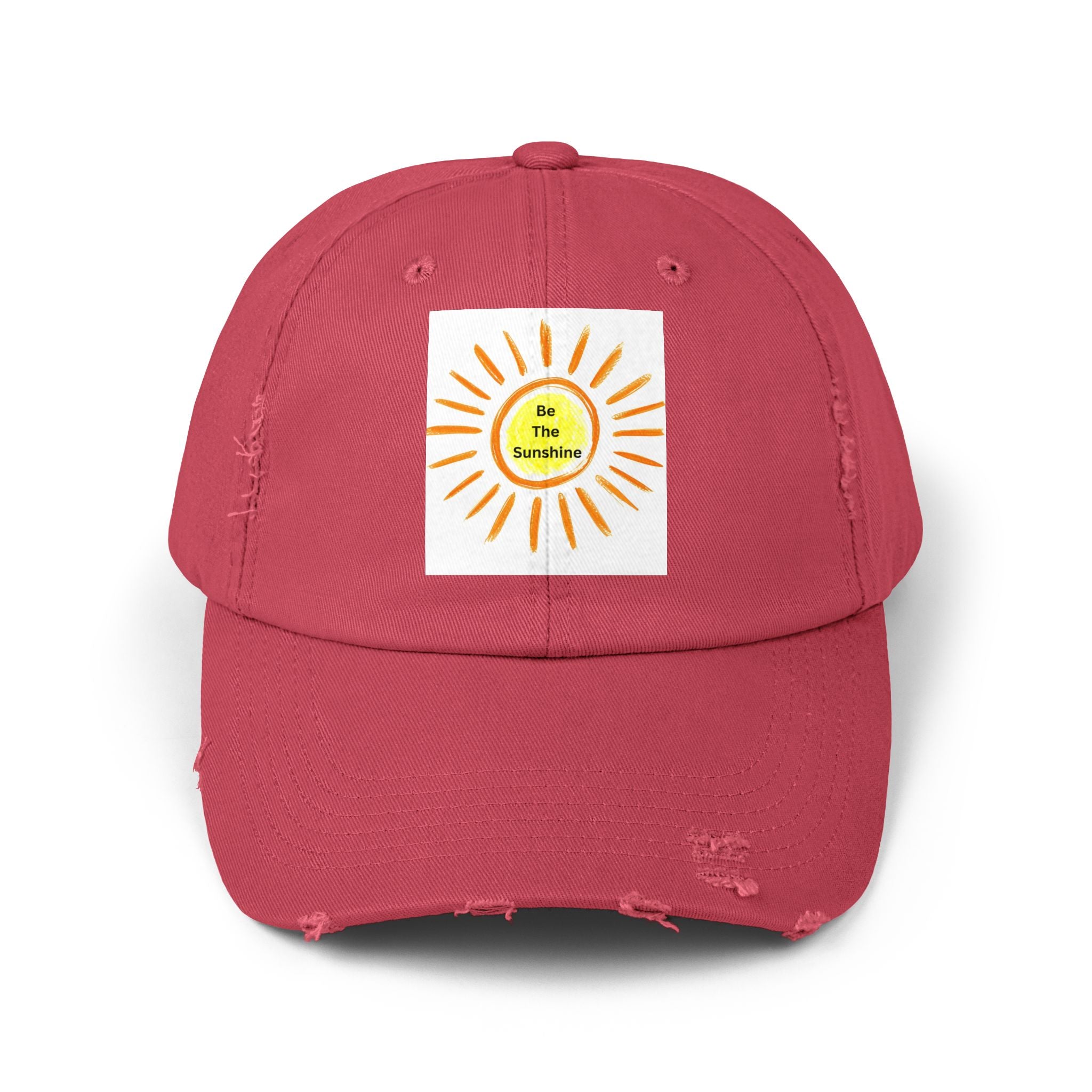 Be The Sunshine Unisex Distressed Cap