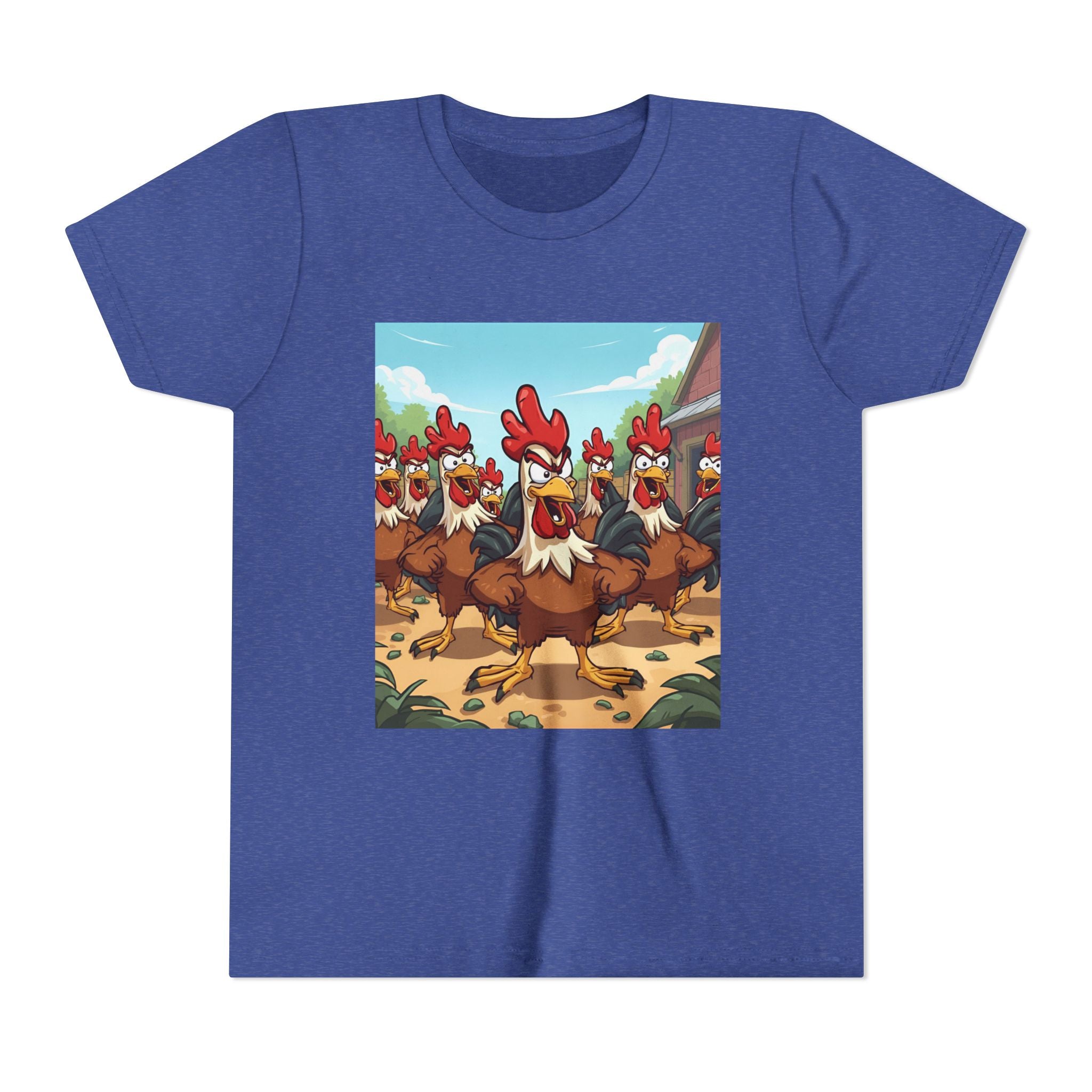 Chicken Funny Youth Short Sleeve Tee