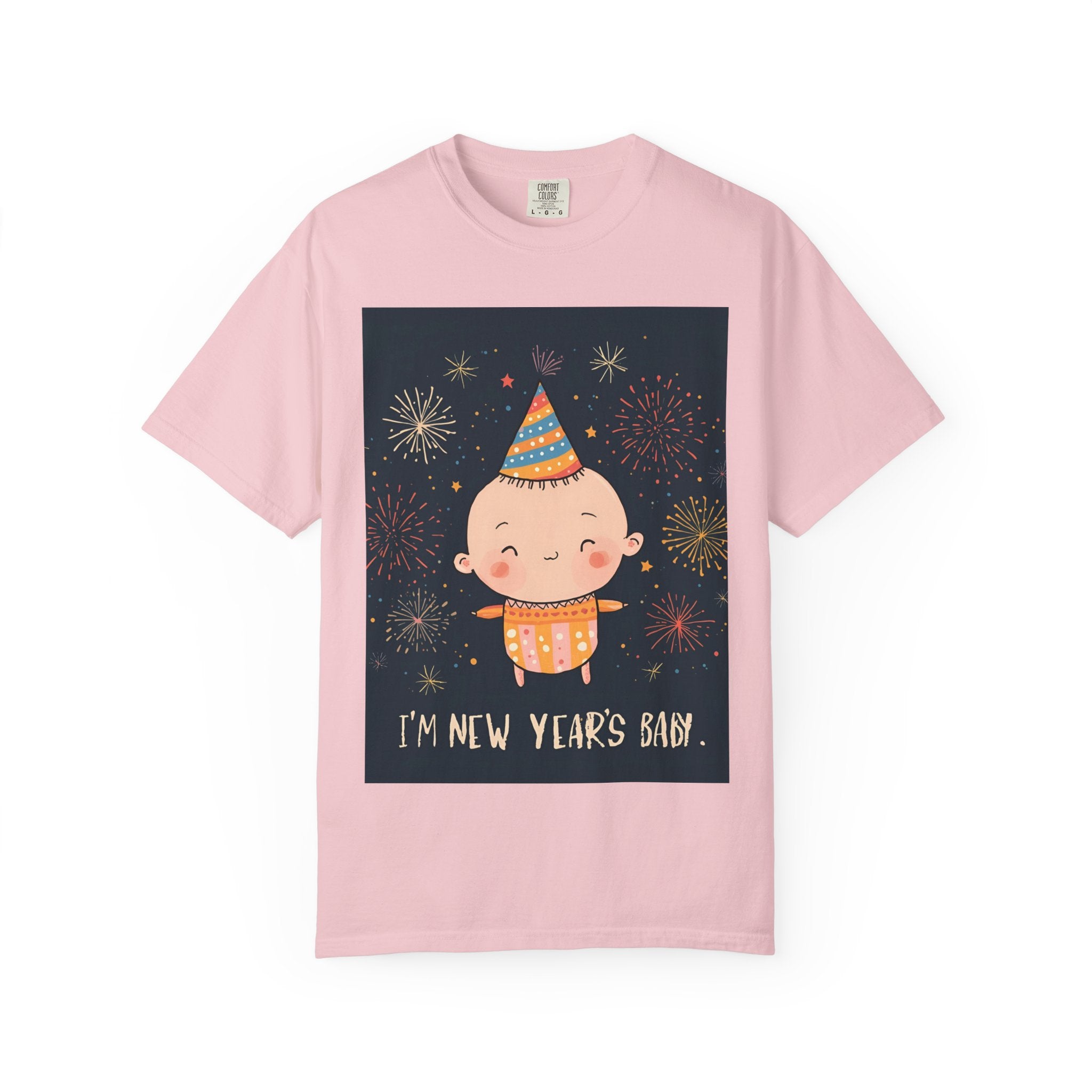 New Year's Baby T-Shirt, Unisex Celebration Tee, Funny New Year Party Shirt, Cute Baby Gift, Holiday Humor Apparel