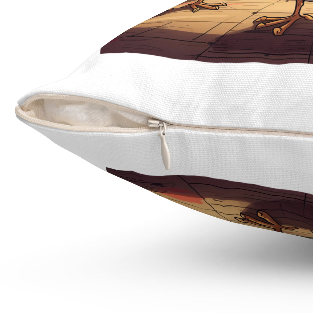 Funny Rooster Band Pillow
