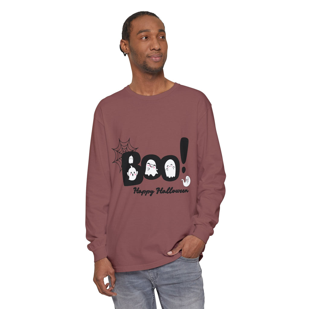 Halloween Boo Long Sleeve T-Shirt, Unisex Spooky Tee, Perfect for Fall Celebrations, Ghost Graphic Shirt, October Style Apparel, Casual [...]