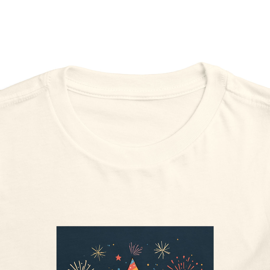 I Am A New Years Baby Toddler Short Sleeve Tee