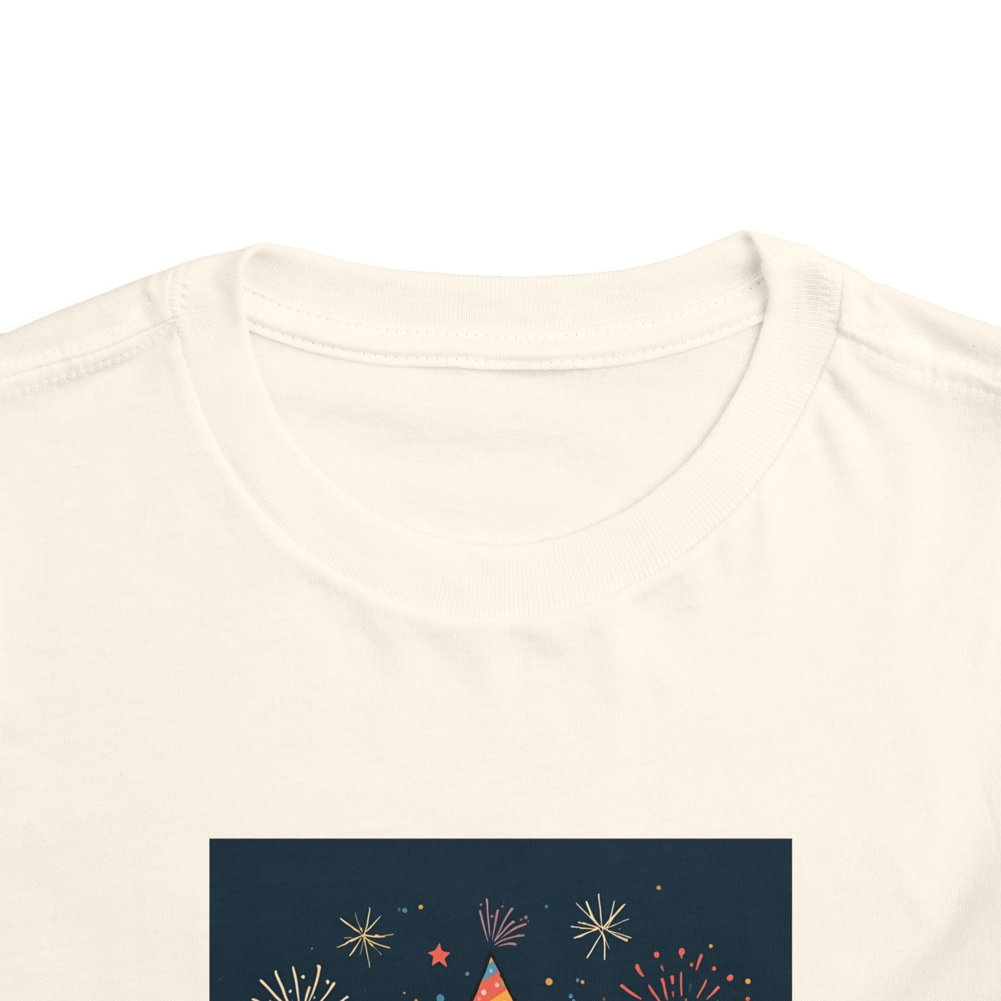 I Am A New Years Baby Toddler Short Sleeve Tee