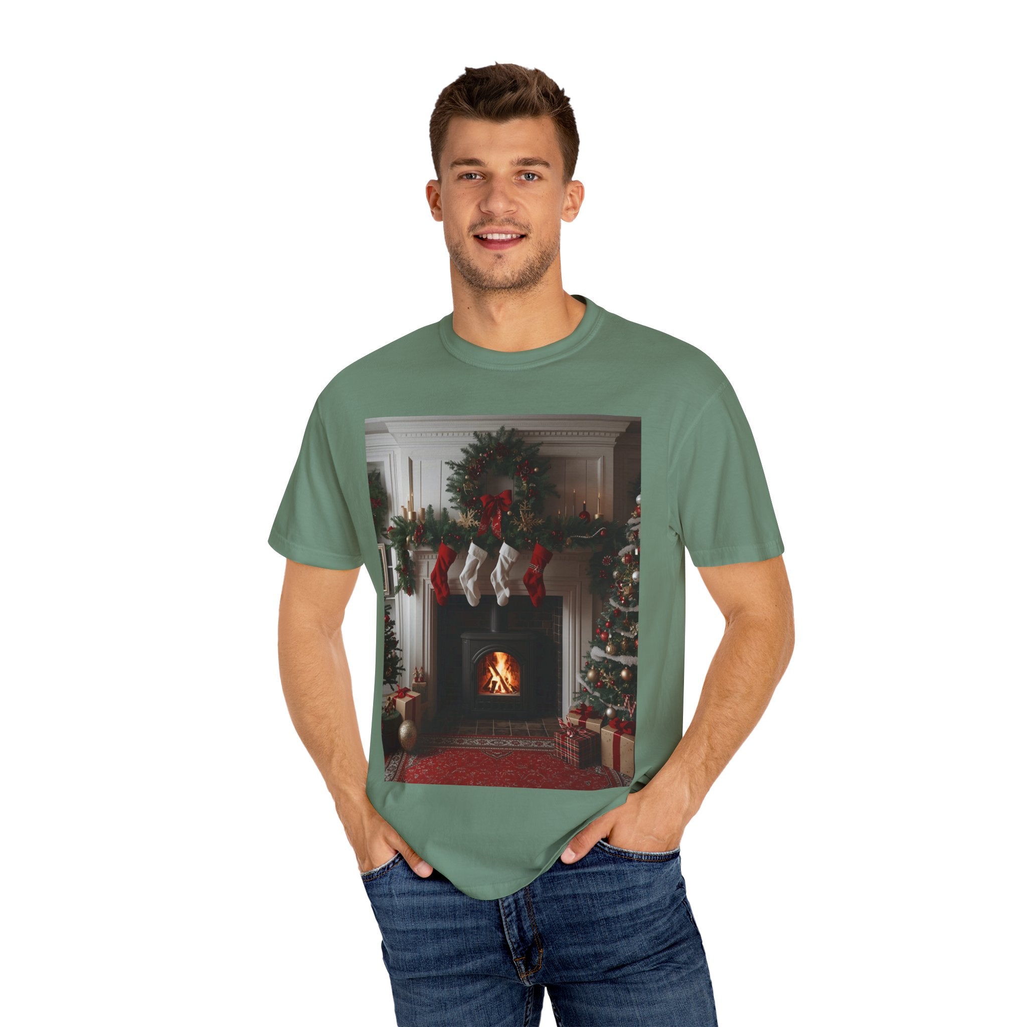 Cozy Christmas T-Shirt, Winter Holiday Tee, Seasonal Gift Shirt, Unisex Clothing, Festive Style, Christmas Decor Apparel