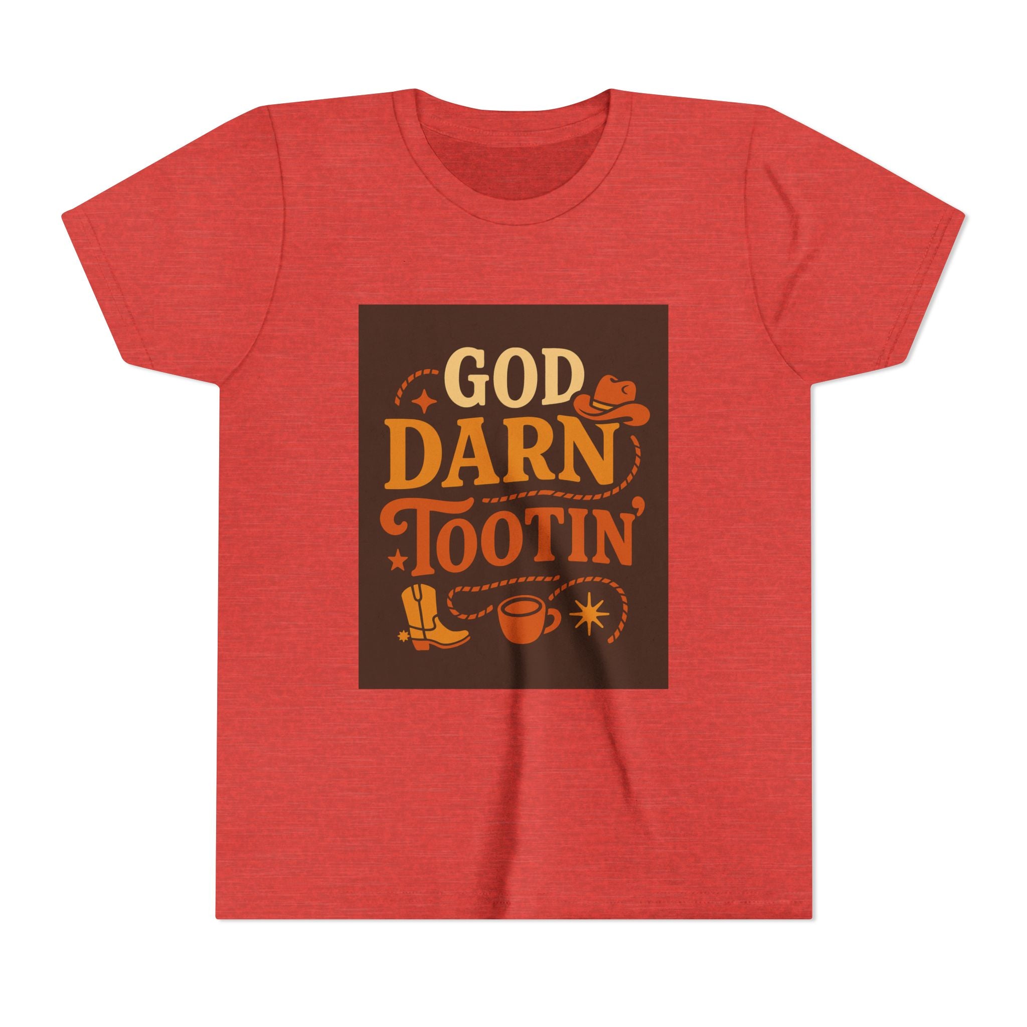 God Darn Tootin Youth Short Sleeve Tee
