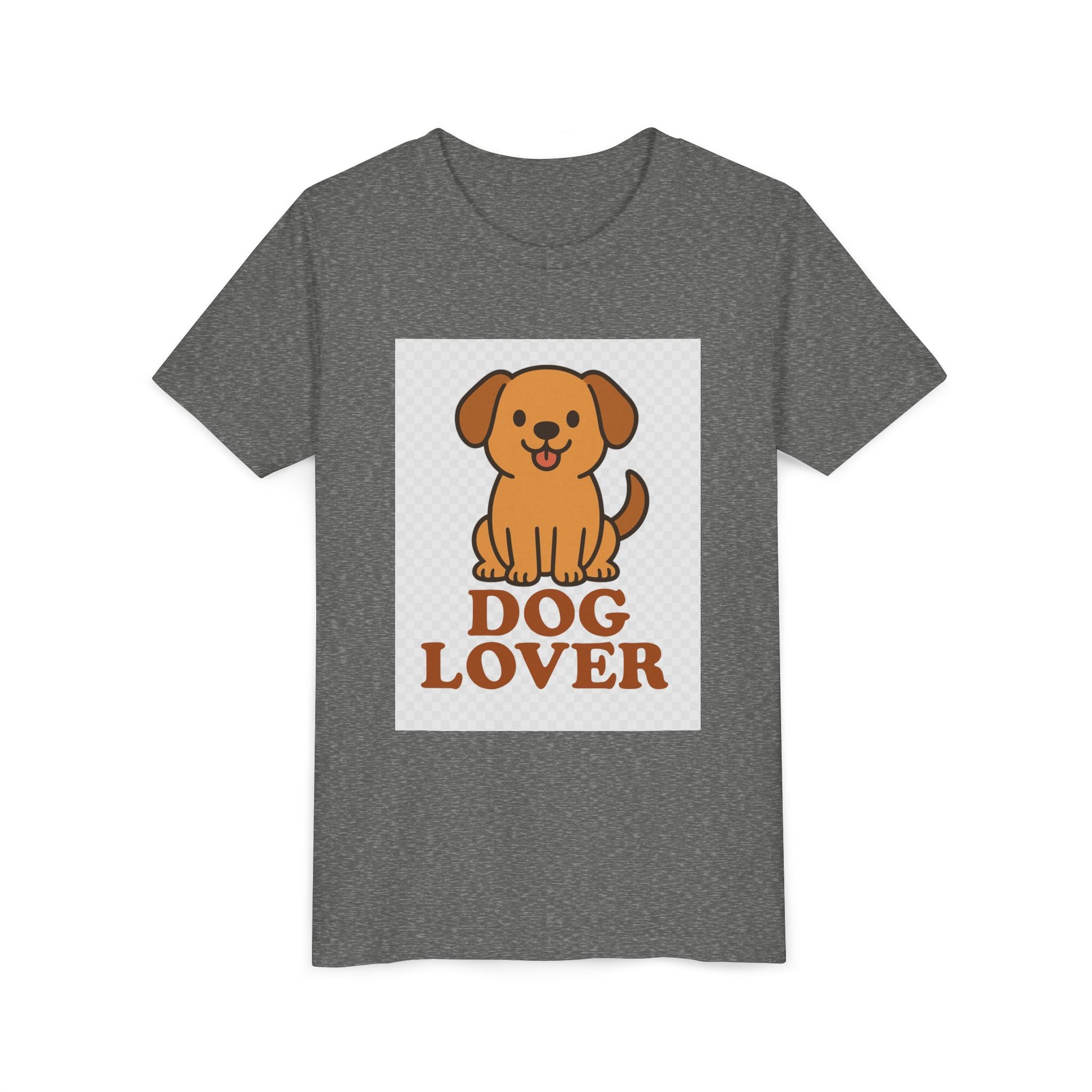 Cute Dog Lover Youth T-Shirt, Pet Lover Gift, Animal Tee, Kids Dog Shirt, Birthday Present for Kids, Fun Youth Apparel