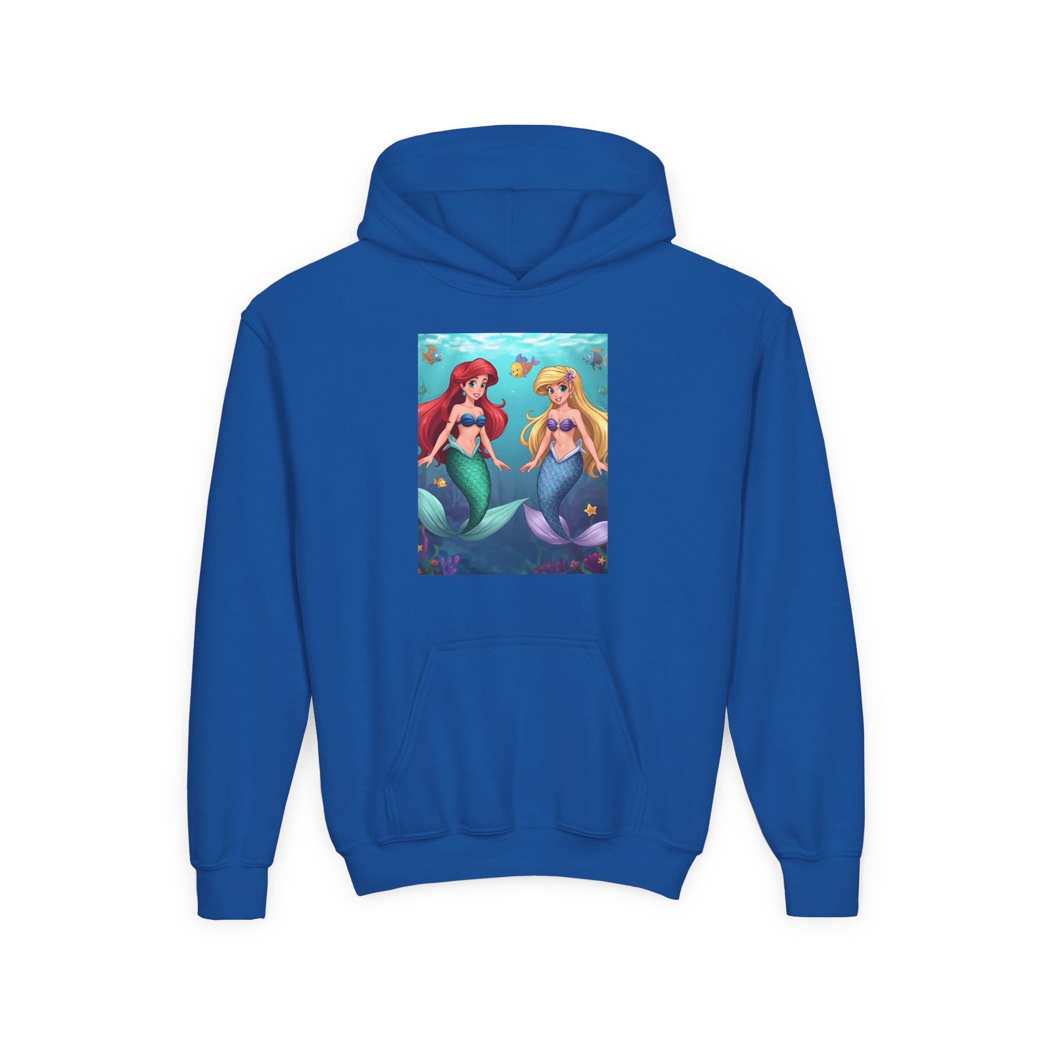 Mermaid Youth Heavy Blend Hooded Sweatshirt