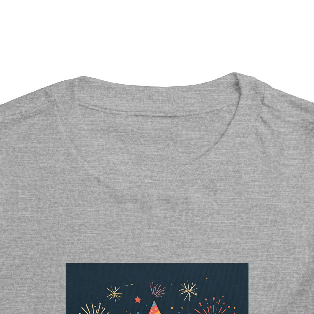 I Am A New Years Baby Toddler Short Sleeve Tee