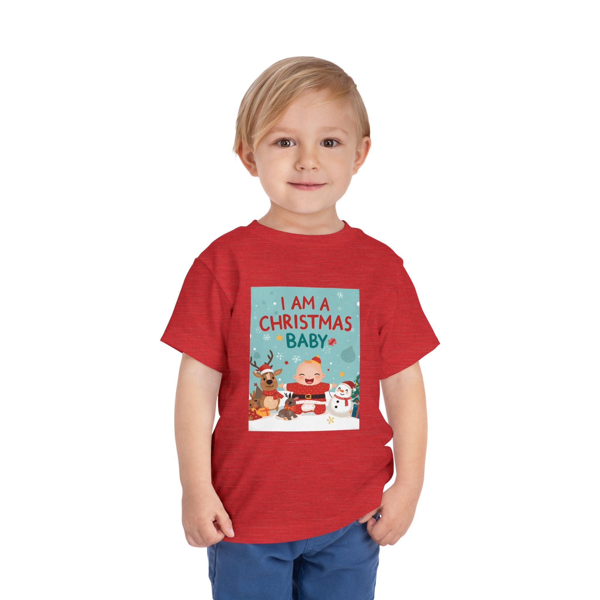 Christmas Toddler Short Sleeve Tee