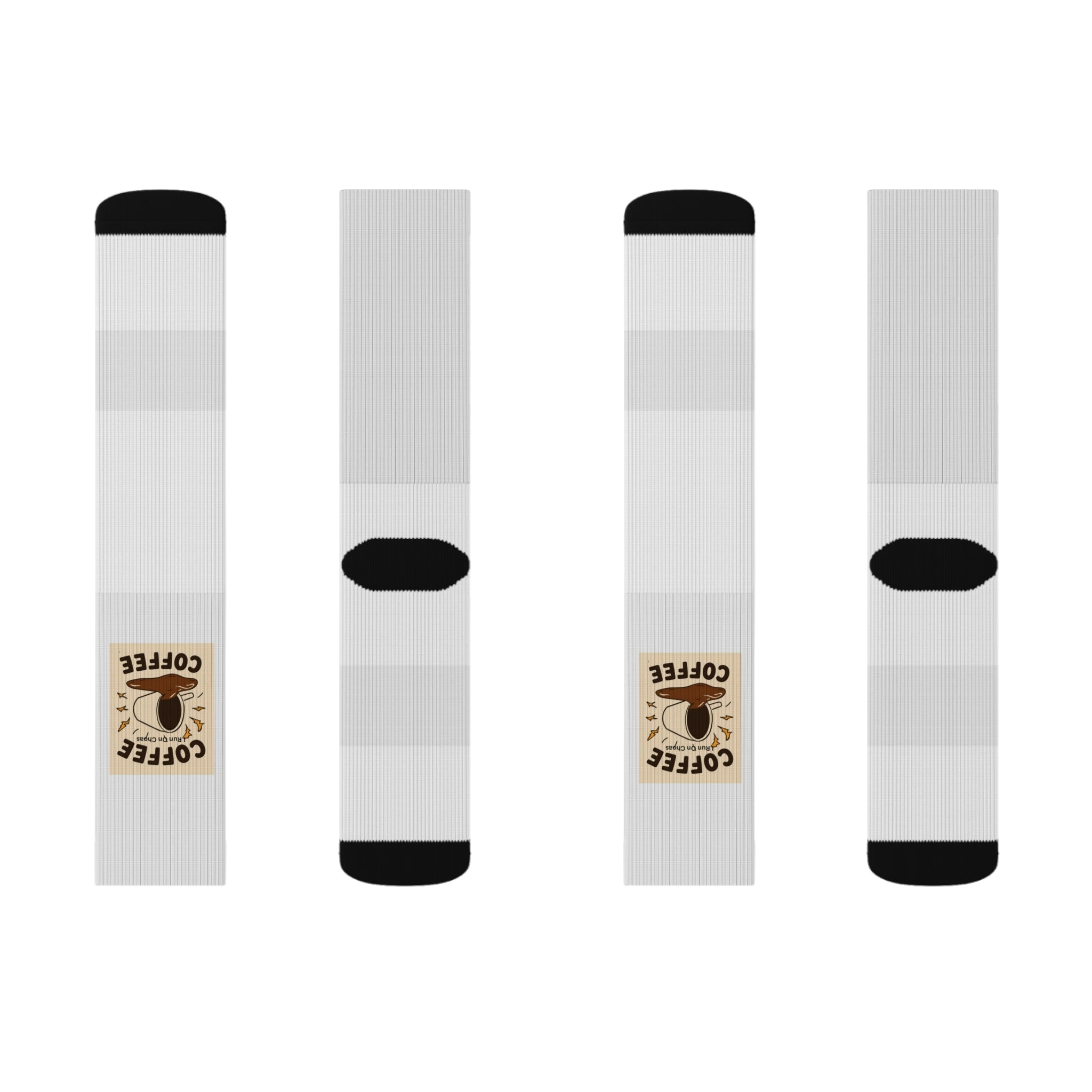 Coffee Coffee Sublimation Socks