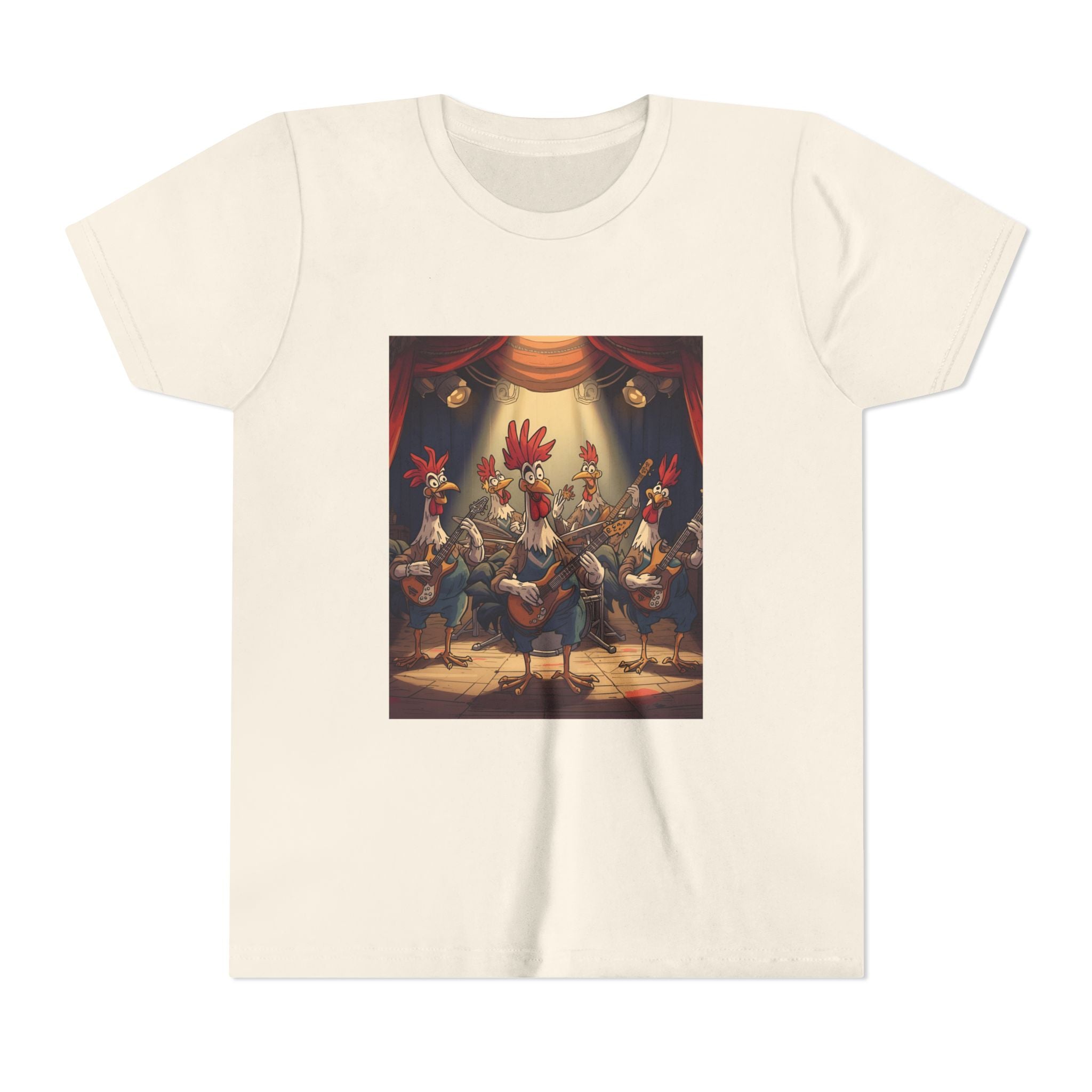 Chicken Funny Youth Short Sleeve Tee