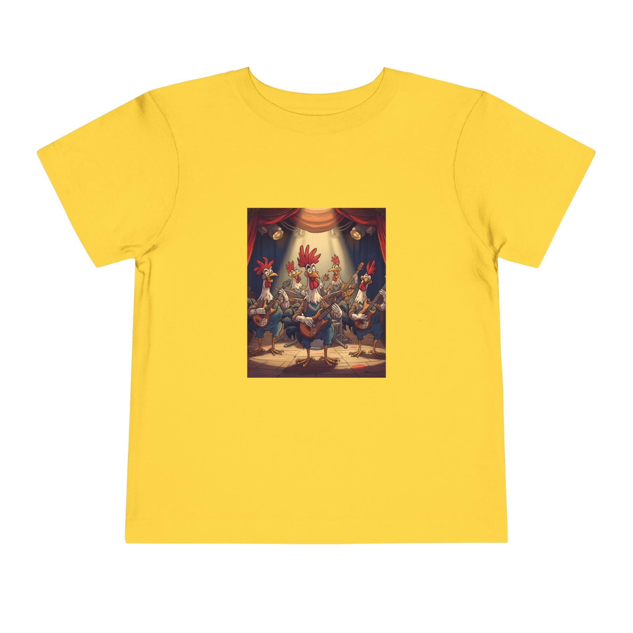 Chicken Funny Toddler Short Sleeve Tee