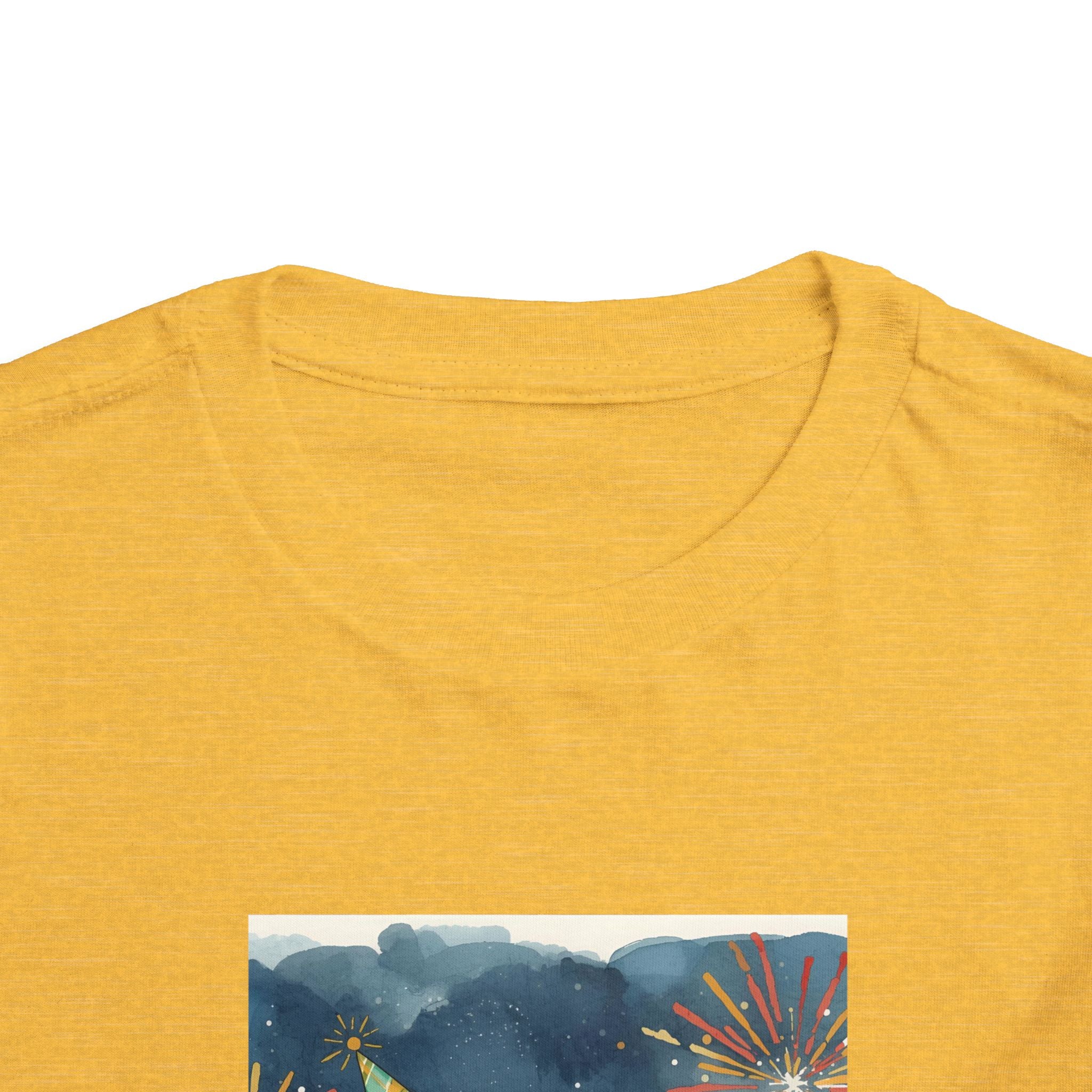 I Am A New Years Baby Toddler Short Sleeve Tee