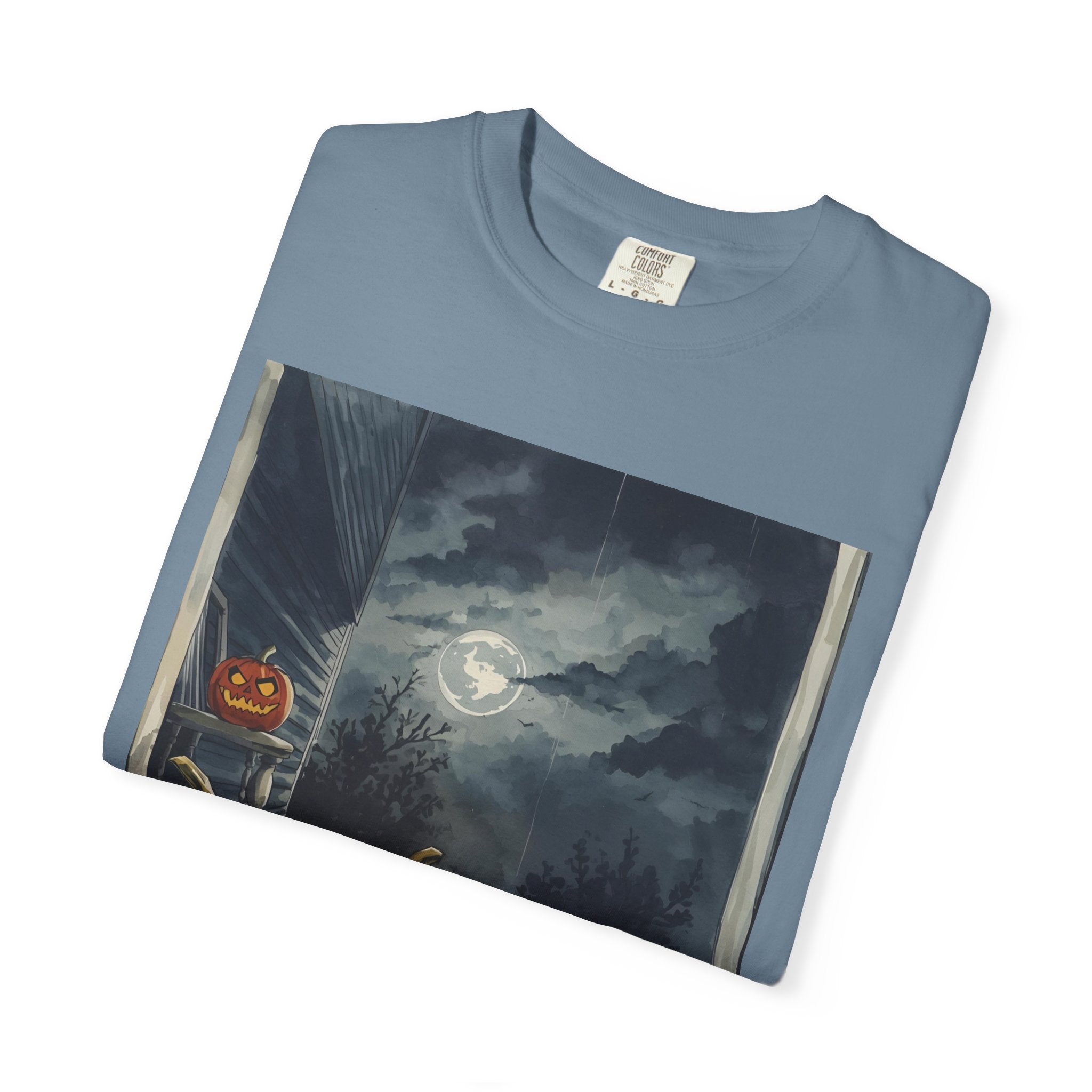Spooky Pumpkin Night T-Shirt | Halloween Tee, Unisex Shirt, Fall Apparel, Trick or Treat Outfit, Casual Halloween Style