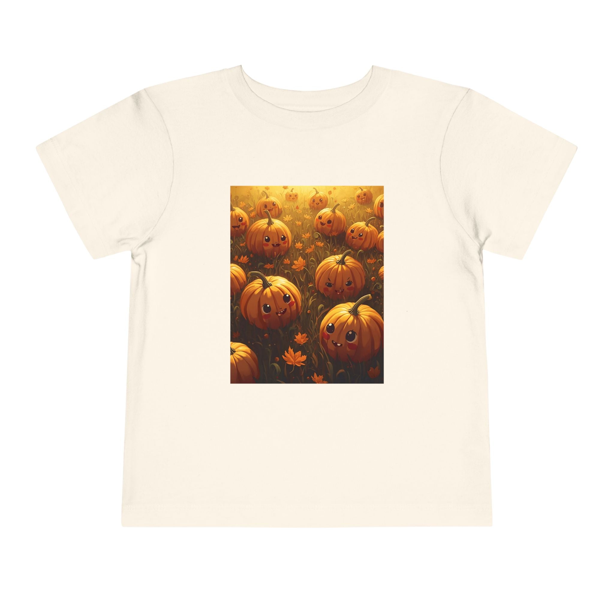 Pumpkin Halloween Toddler Tee - Cute Halloween Shirt, Fall Outfit, Pumpkin Lovers Gift, Kids Halloween Apparel, Toddler Party Tee