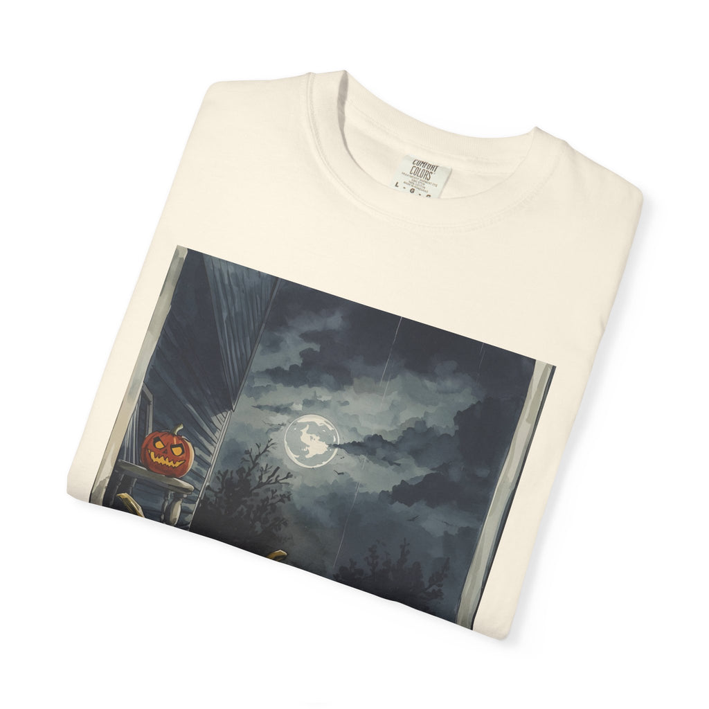Halloween Pumpkin Scary T-shirt - Perfect for Fall Celebrations, Trick or Treat, Autumn Fashion, Costume Party, Spooky Vibes