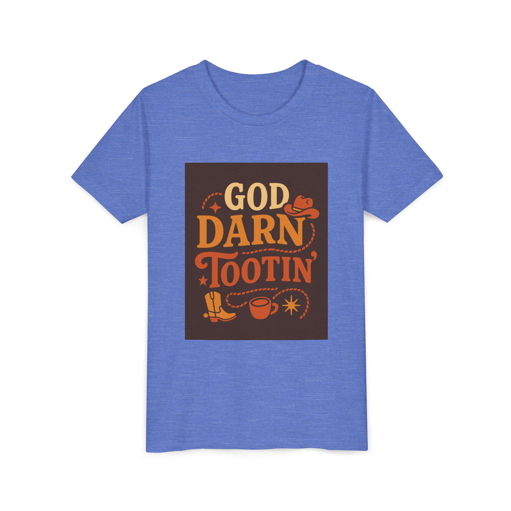 God Darn Tootin Youth Short Sleeve Tee