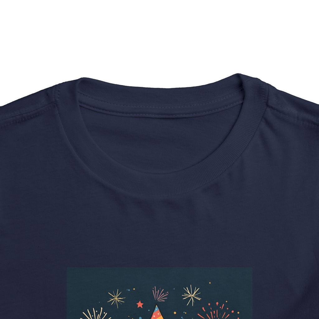 I Am A New Years Baby Toddler Short Sleeve Tee