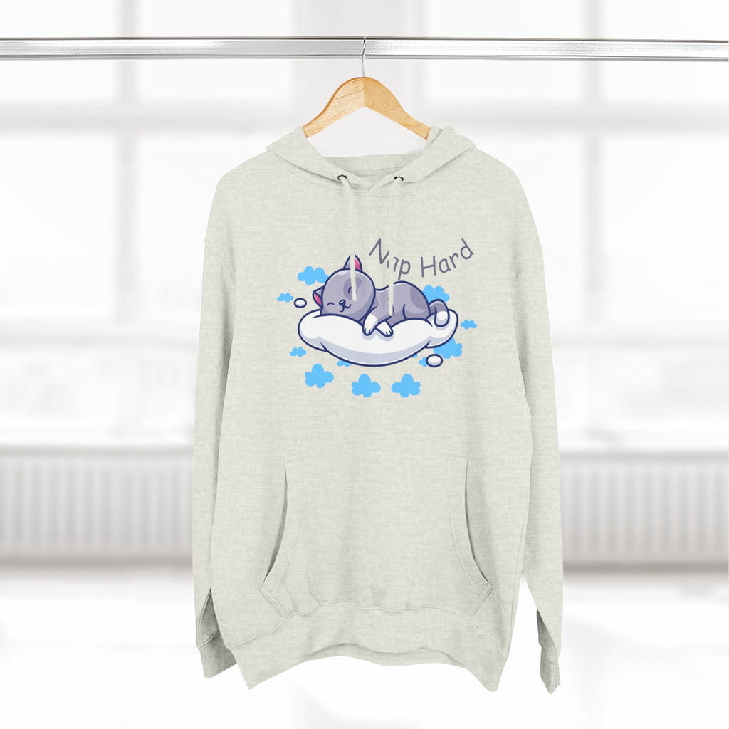 Cozy Cat Nap Hoodie - Perfect for Pet Lovers, Chill Days, Cozy Nights, Birthday Gift, Cat Pajama