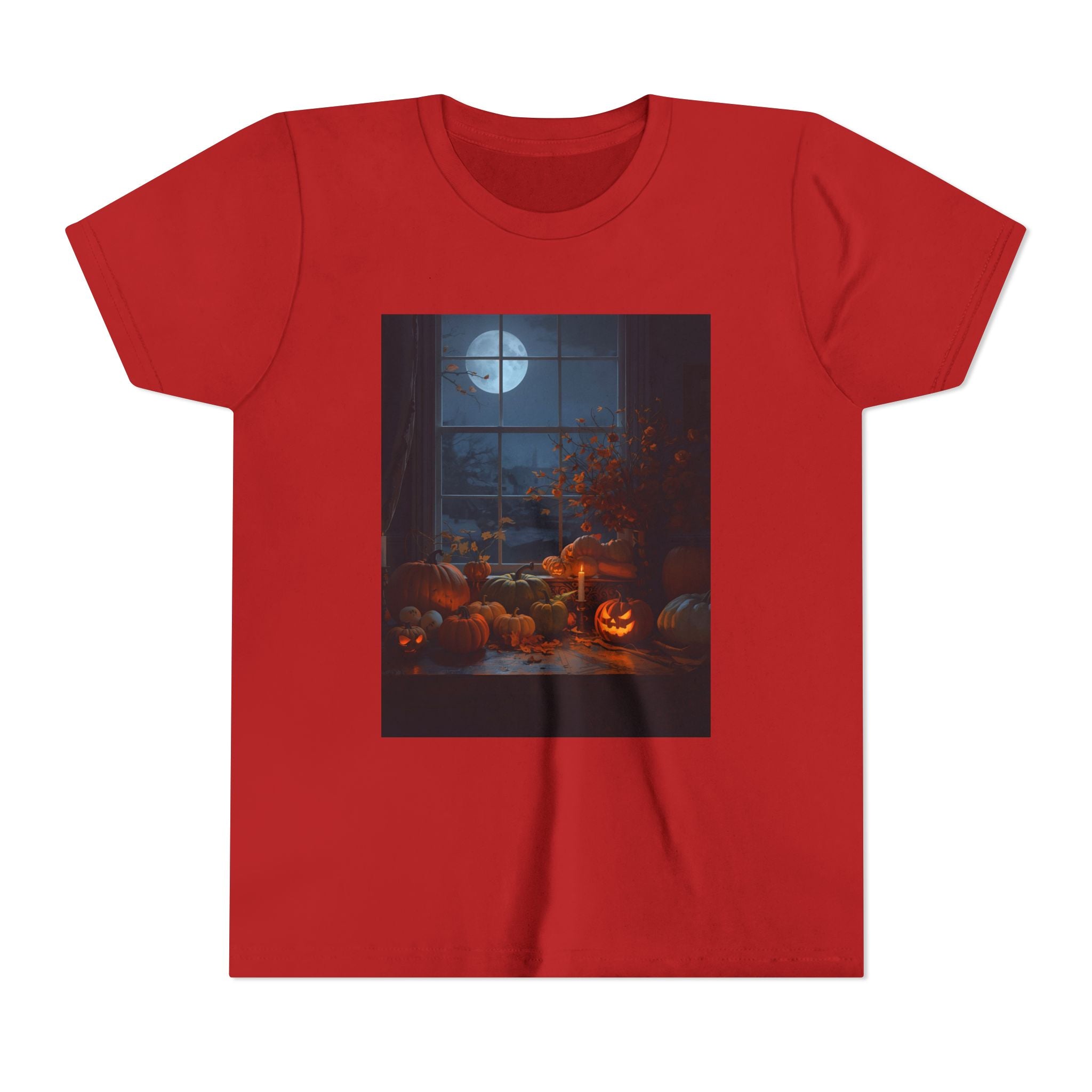 Halloween Pumpkin Youth Short Sleeve Tee