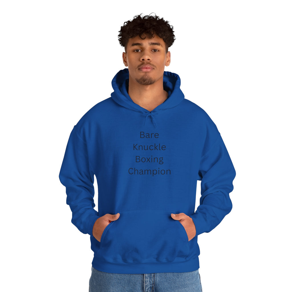 Bare Knuckle Boxing Champion Hoodie | Unisex Sweatshirt, Gift for Boxers, Fitness Apparel, Sportswear, Boxing Champion Merchandise