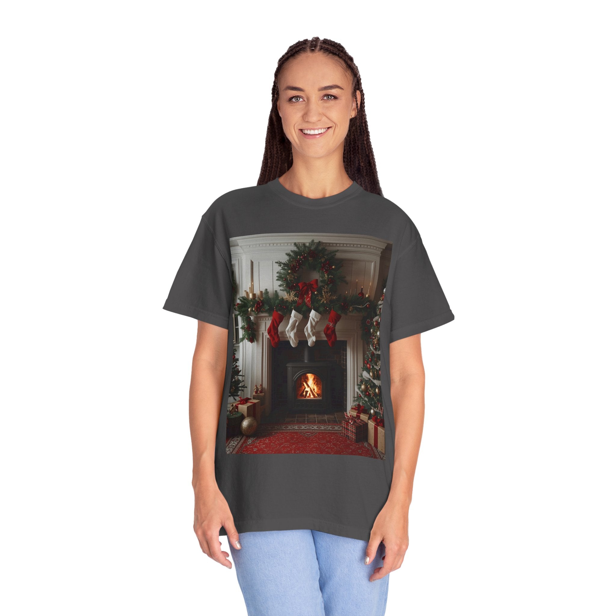 Cozy Holiday T-Shirt, Christmas Tee, Casual Winter Shirt, Family Gathering Outfit, Unisex Festive Apparel