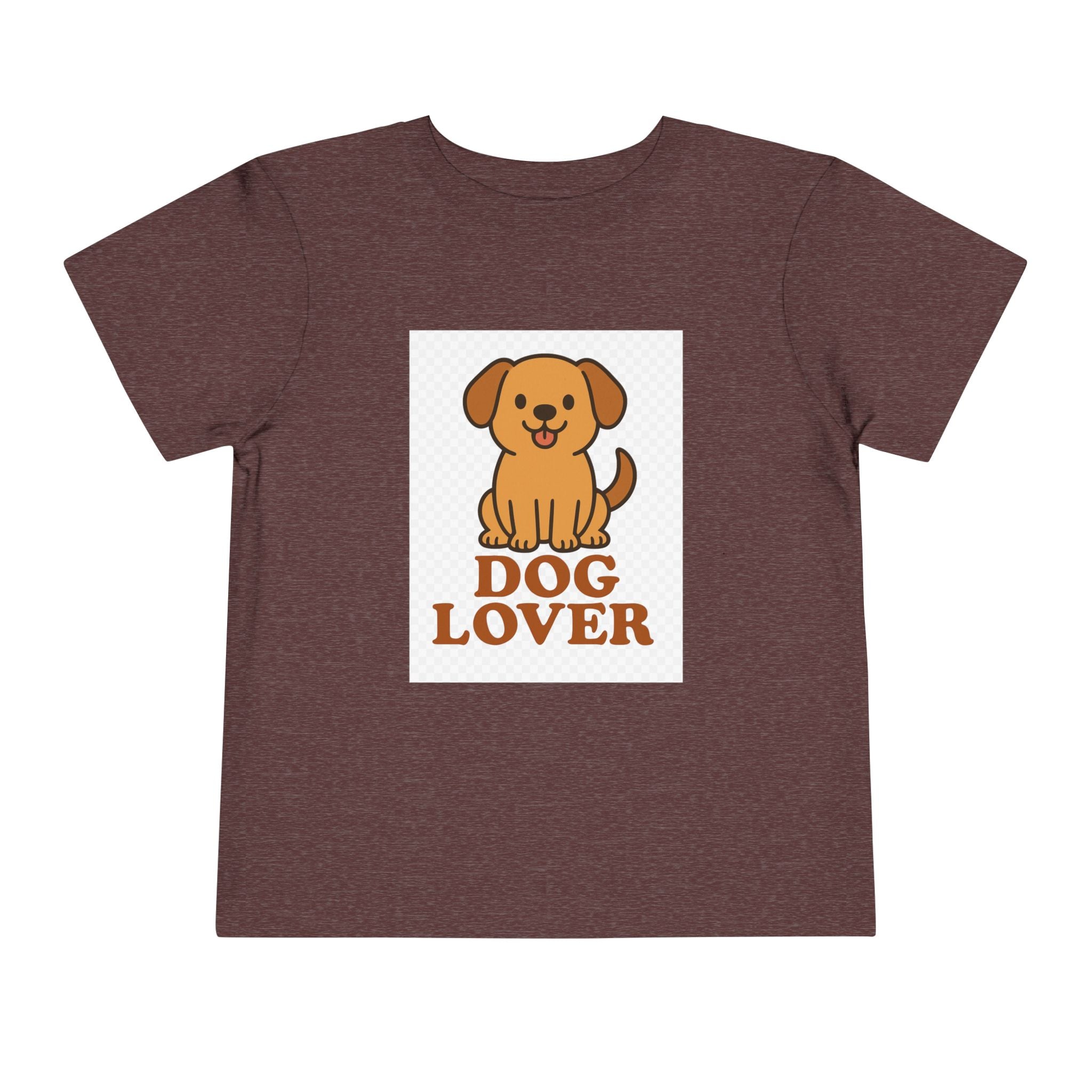 Dog Lover Toddler Tee - Cute Kids Shirt, Animal Lover Gift, Playtime Apparel, Birthday Outfit, Gift for Dog Owners