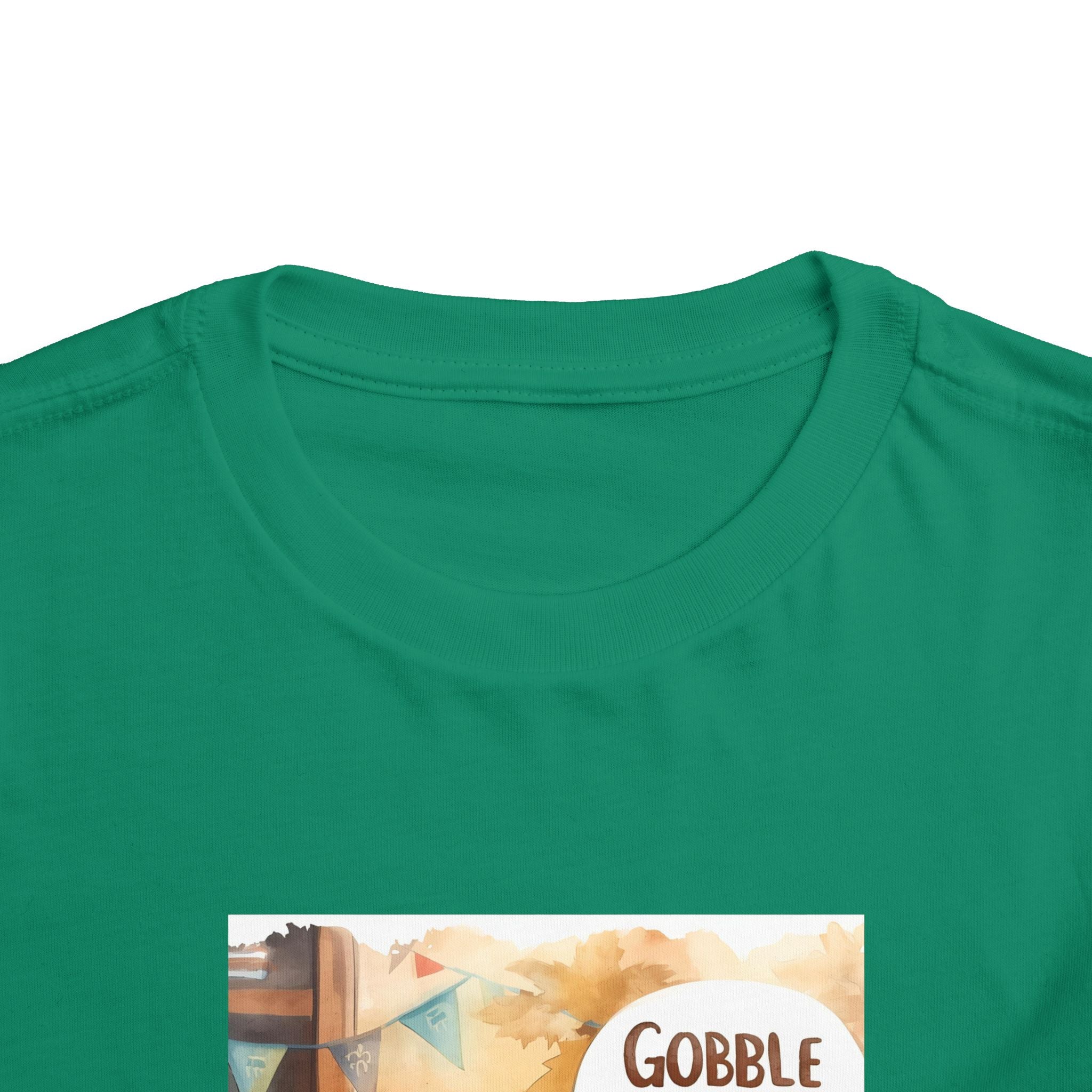 Thanksgiving Turkey Toddler Short Sleeve Tee