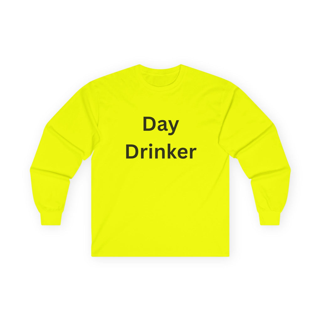 Day Drinker Unisex Long Sleeve Tee - Perfect for Parties, Gifts, Everyday Wear, Festivals, and Casual Hangouts