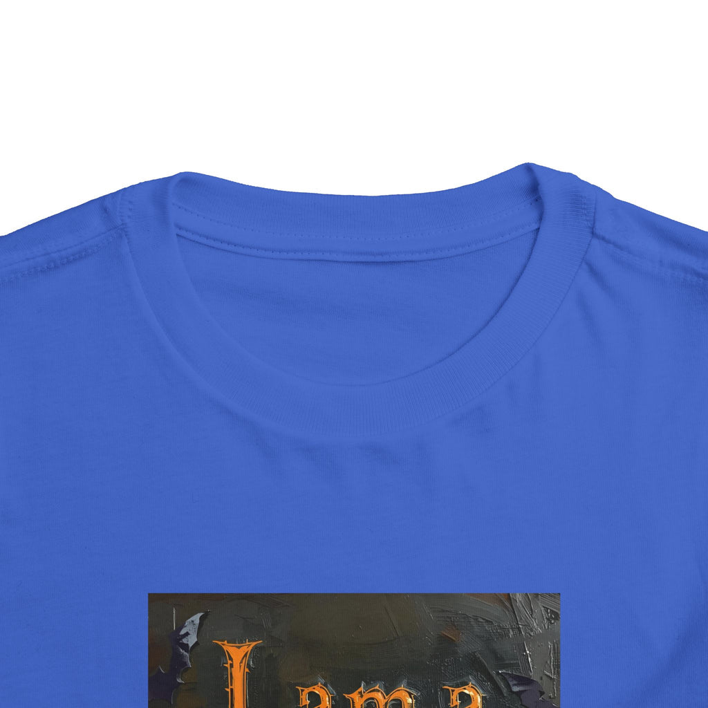 I Am A Halloween Baby Toddler Short Sleeve Tee