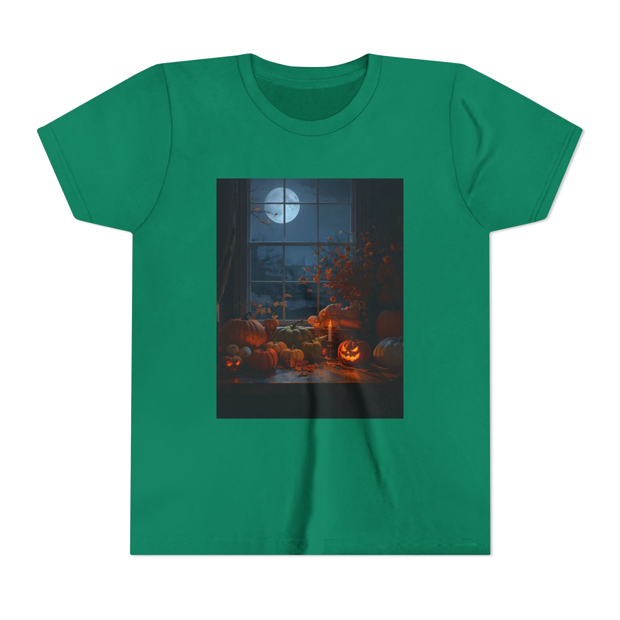 Halloween Pumpkin Youth Short Sleeve Tee