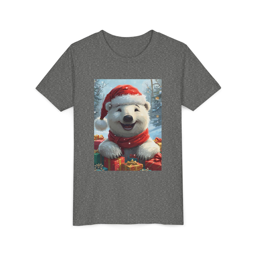 Christmas Bear Youth Short Sleeve Tee