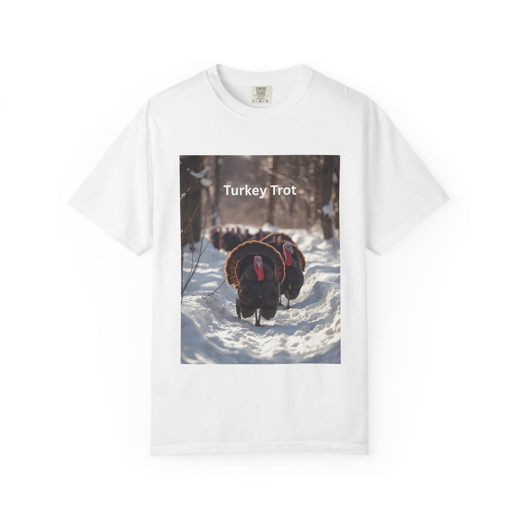 Turkey Trot Unisex T-Shirt, Thanksgiving Shirt, Holiday Apparel, Cozy Fall T-Shirt, Turkey Day Outfit, Casual Wear