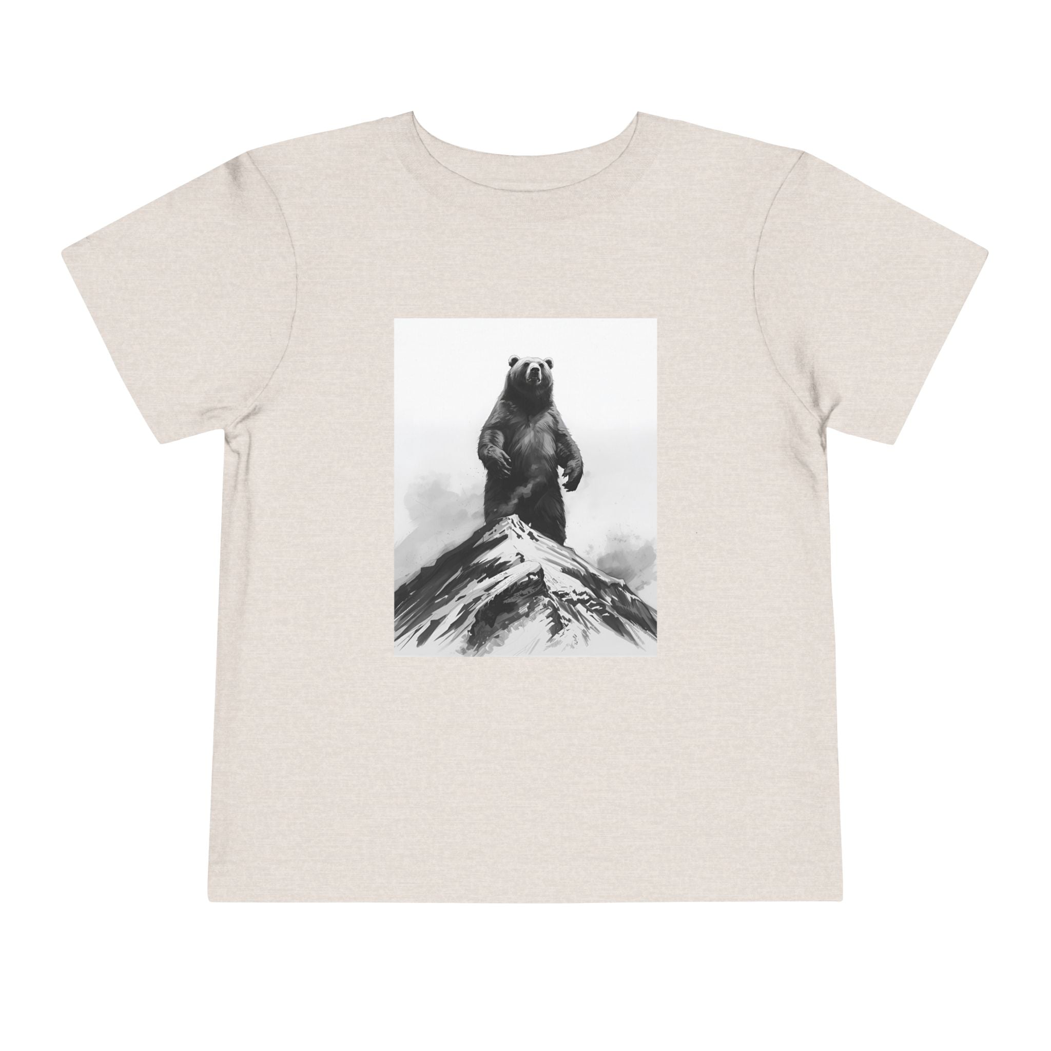 Bear Mountain Snow Toddler Short Sleeve Tee