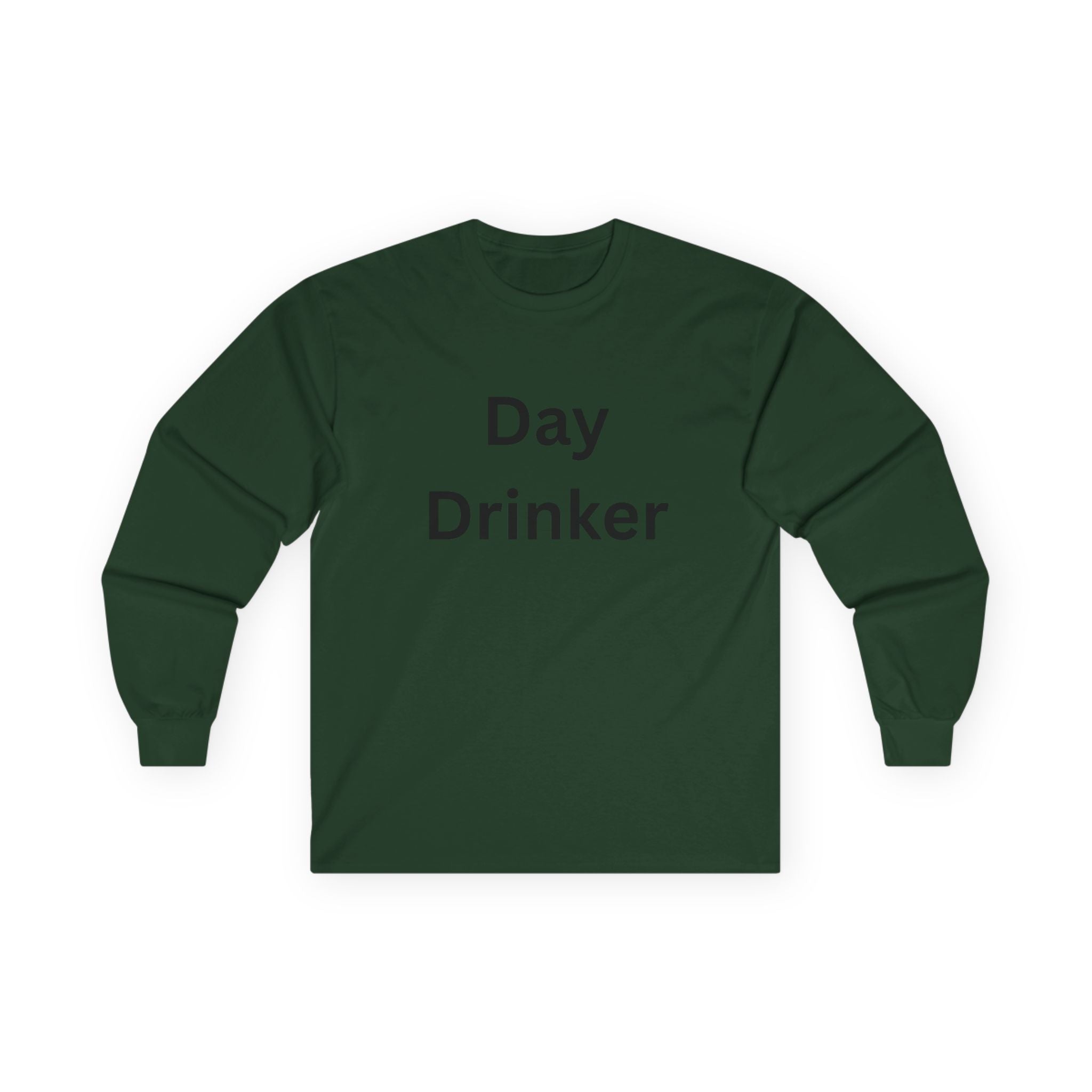 Day Drinker Unisex Long Sleeve Tee - Perfect for Parties, Gifts, Everyday Wear, Festivals, and Casual Hangouts